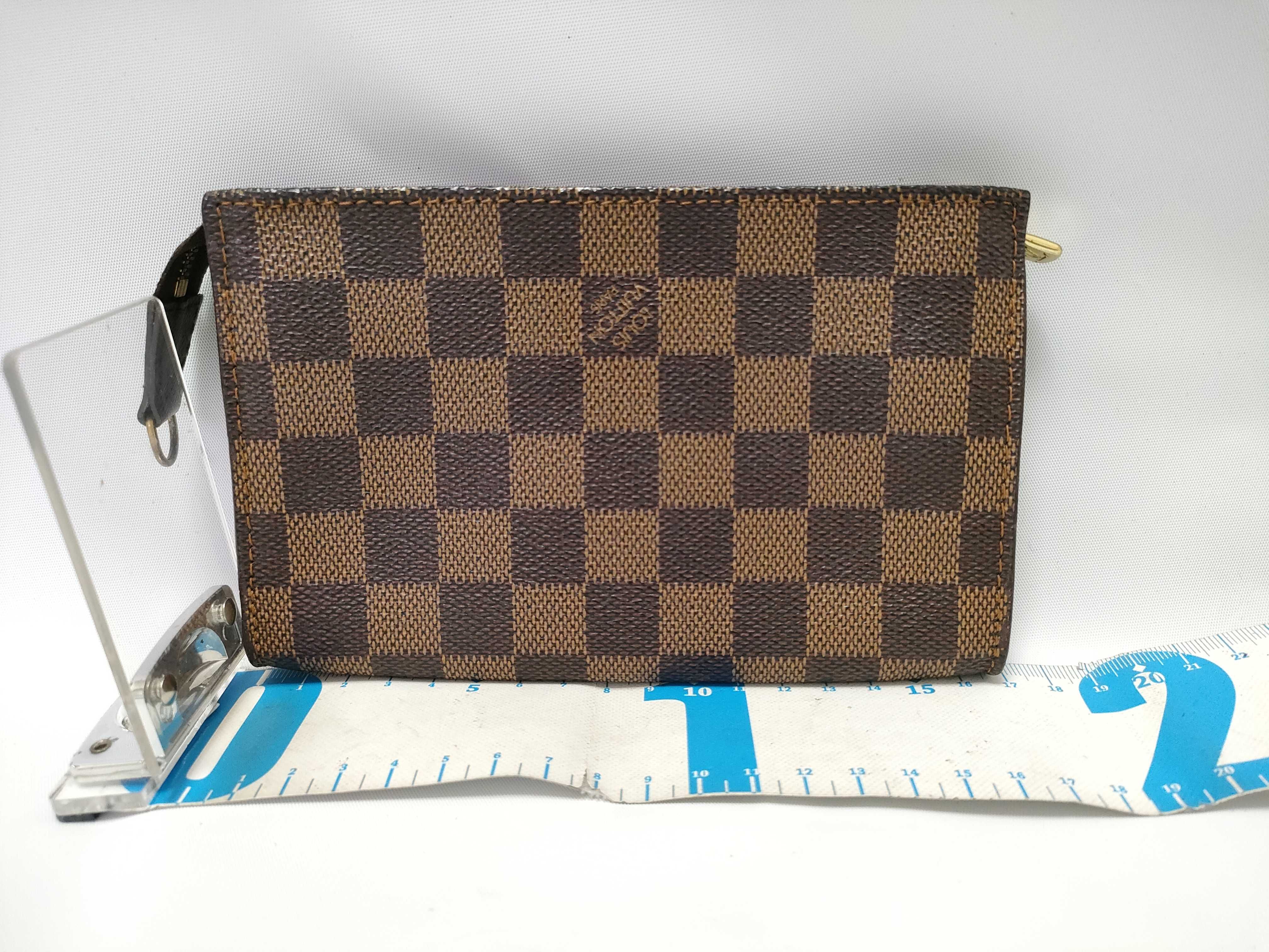 Damier Ebene Maret accessory pouch — view 2