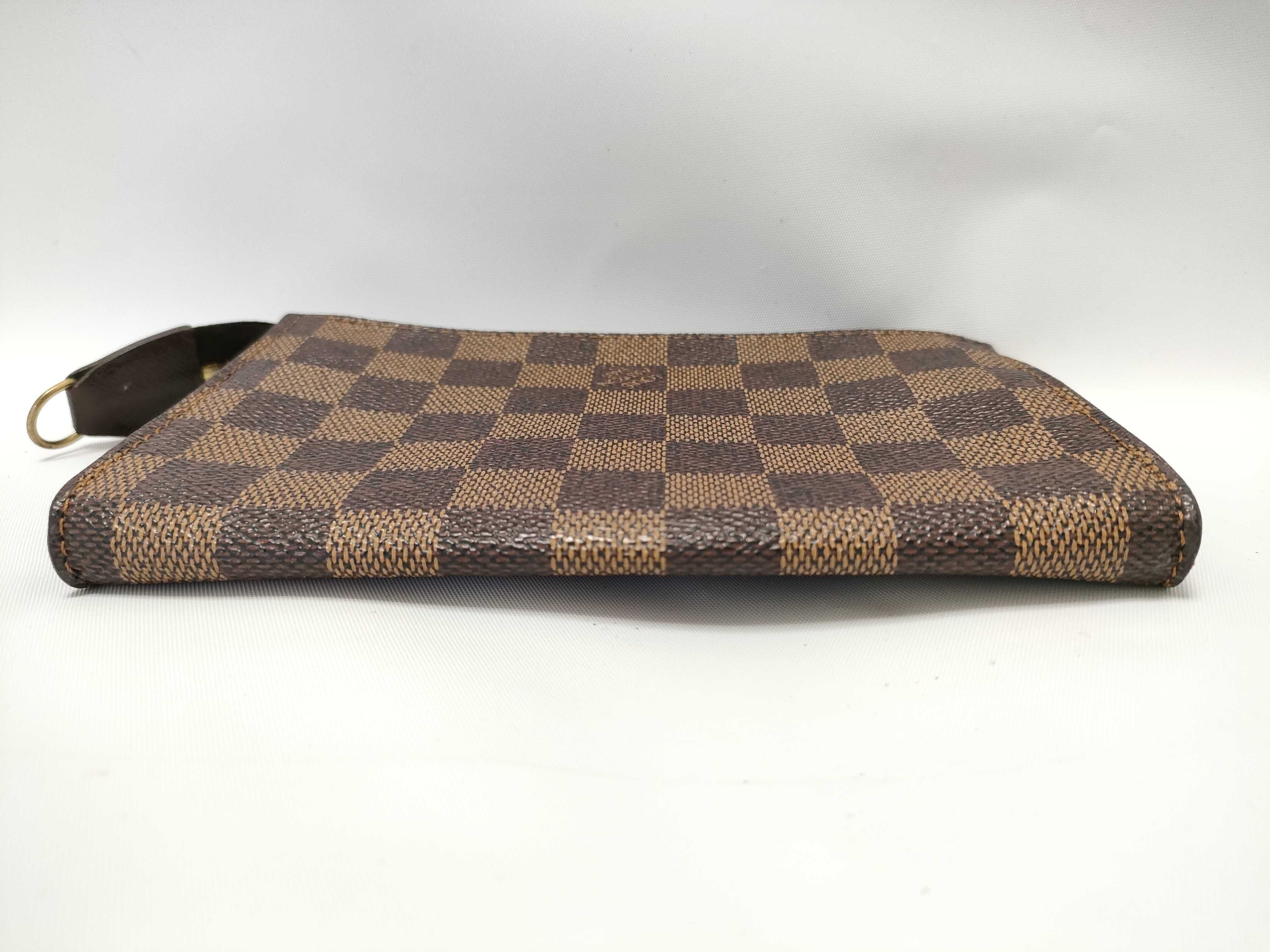 Damier Ebene Maret accessory pouch — view 3