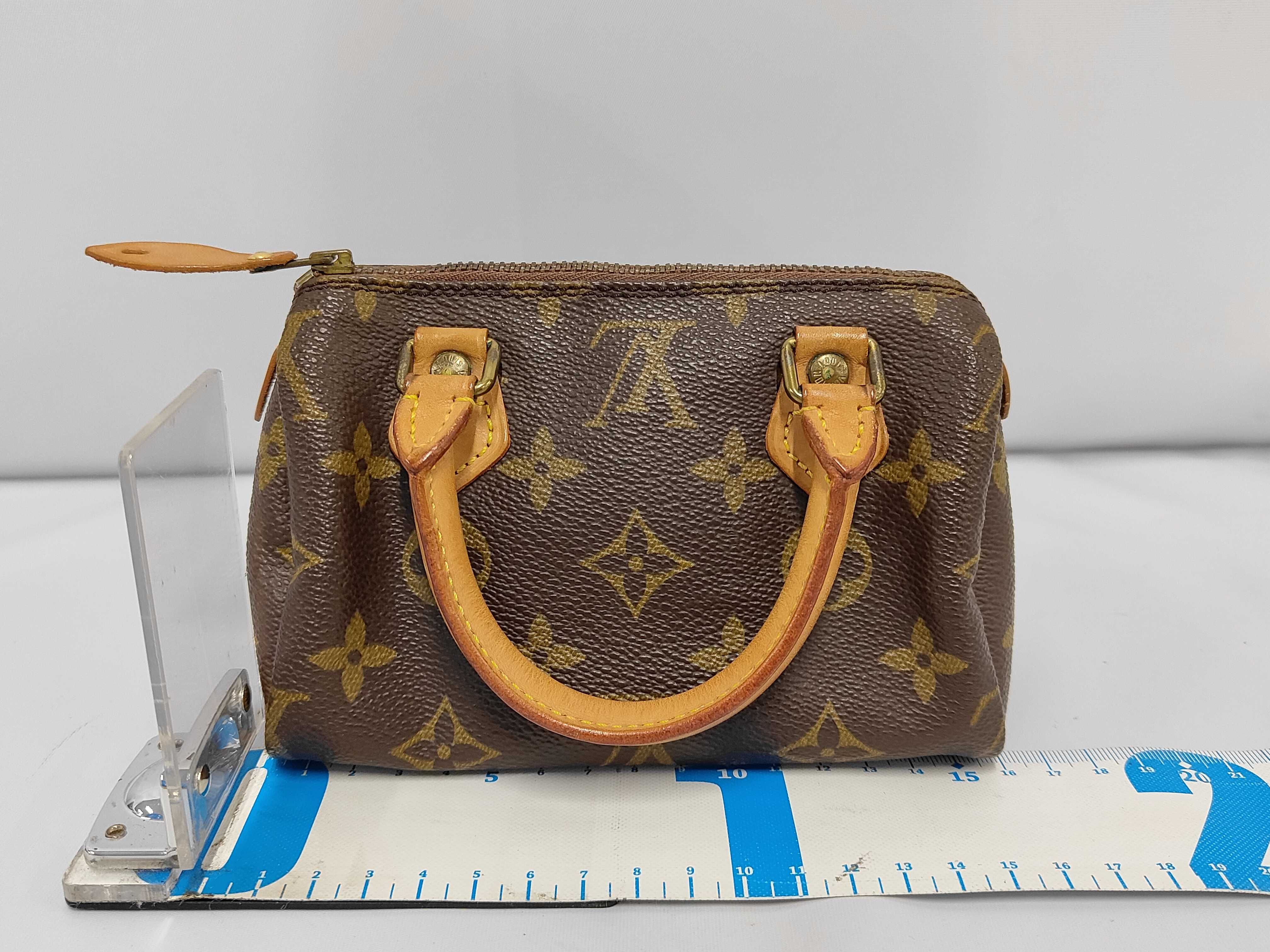 Monogram Louis Vuitton Mini Speedy Monogram M41534 Pouch — view 2