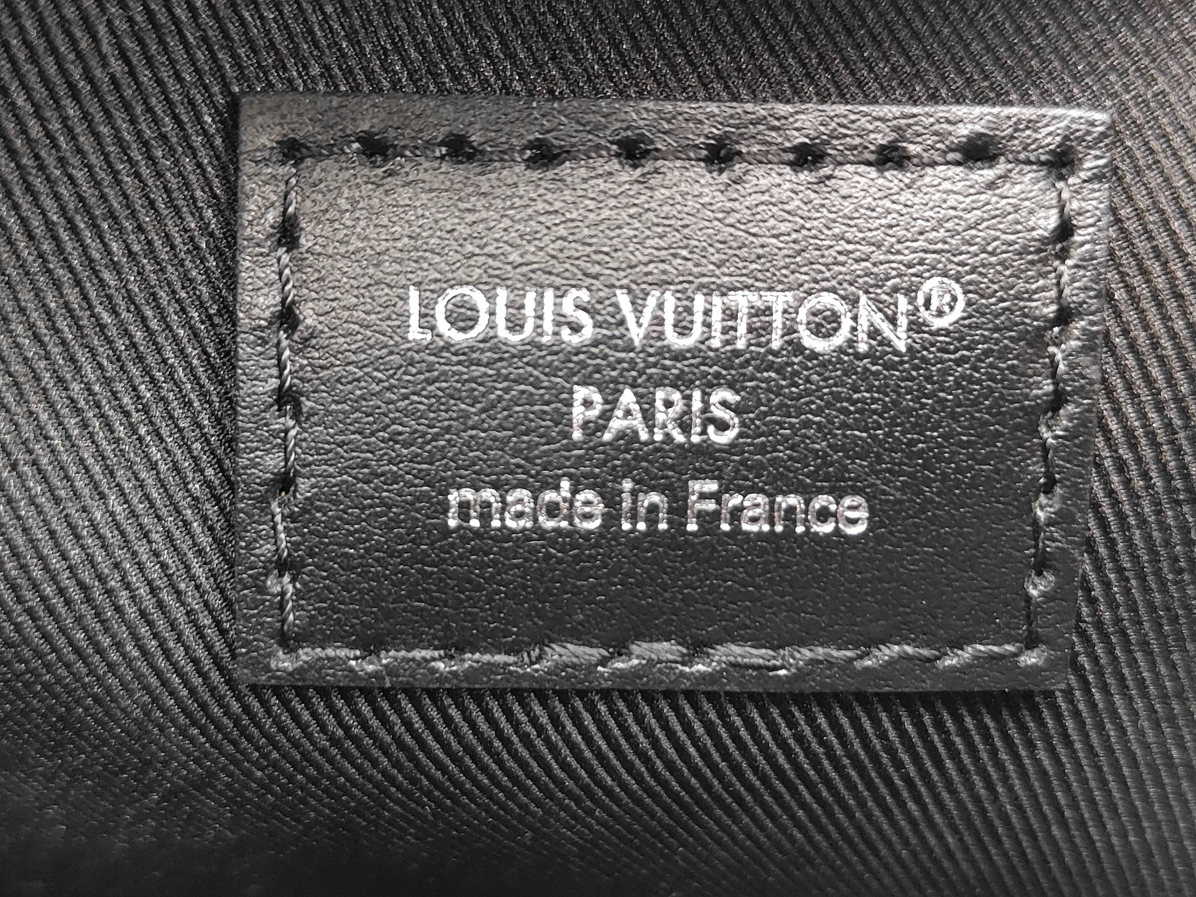 LV Monogram Eclipse M45936 Keepall Bandoulière 25 RFID Shoulder Bag — view 9