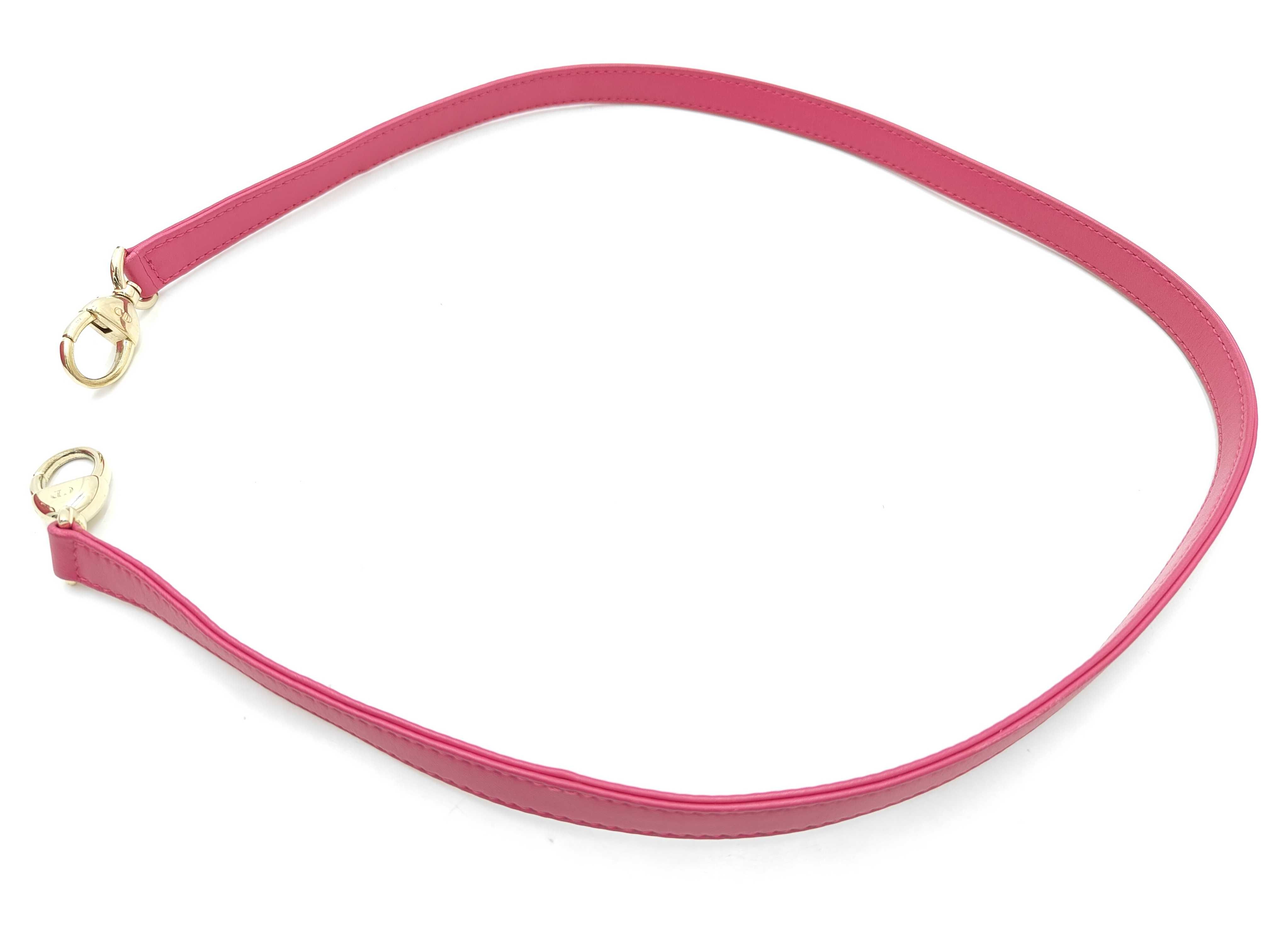 Lady Dior Leather Pink Handbag — view 12