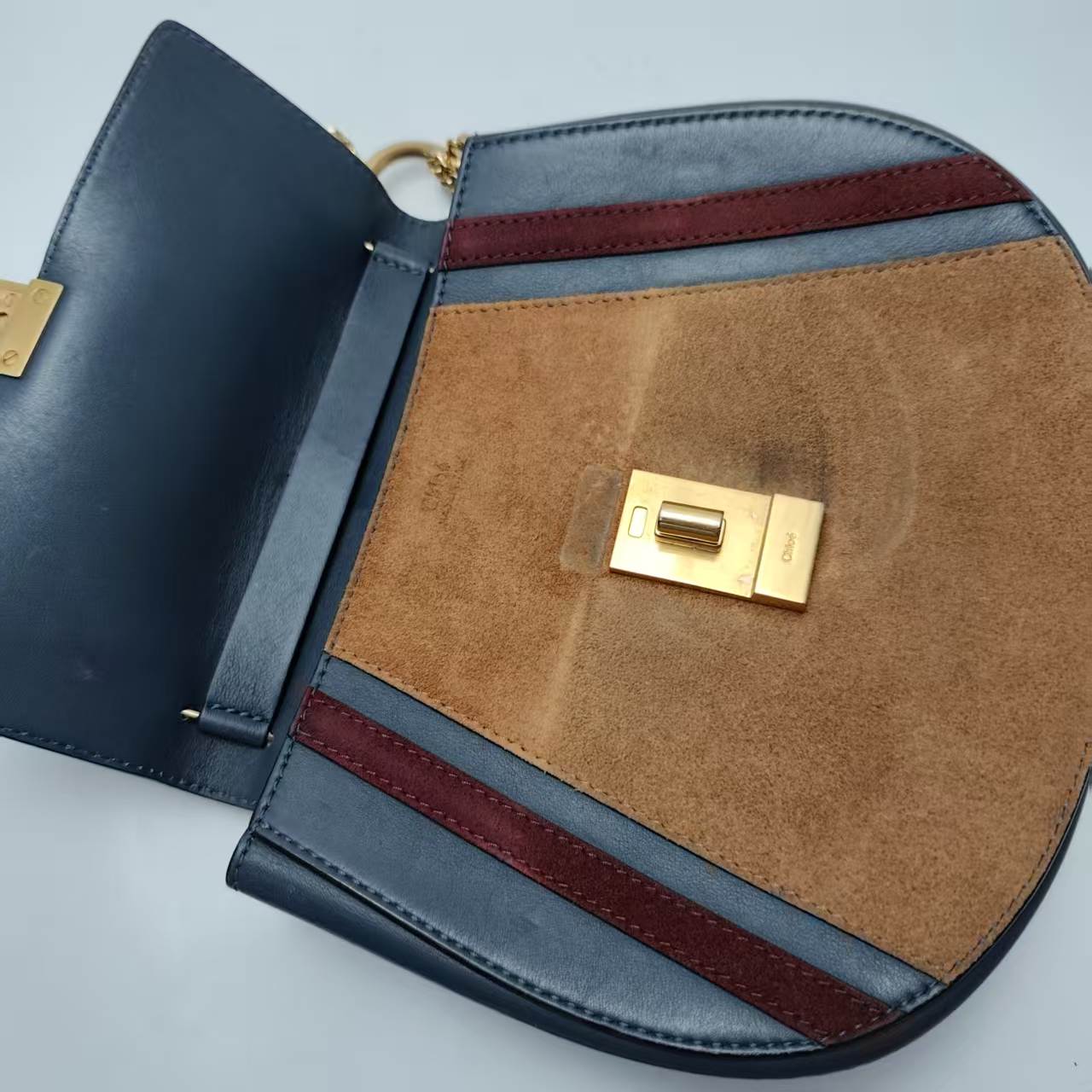 【*Shipped from: China*】Chloe Drew Leather Shoulder Bag — view 8