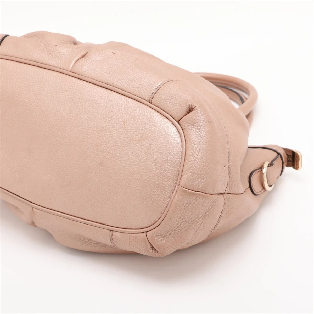 Sukey Leather 2-Way Shoulder Bag, Pink, 247902 — view 3