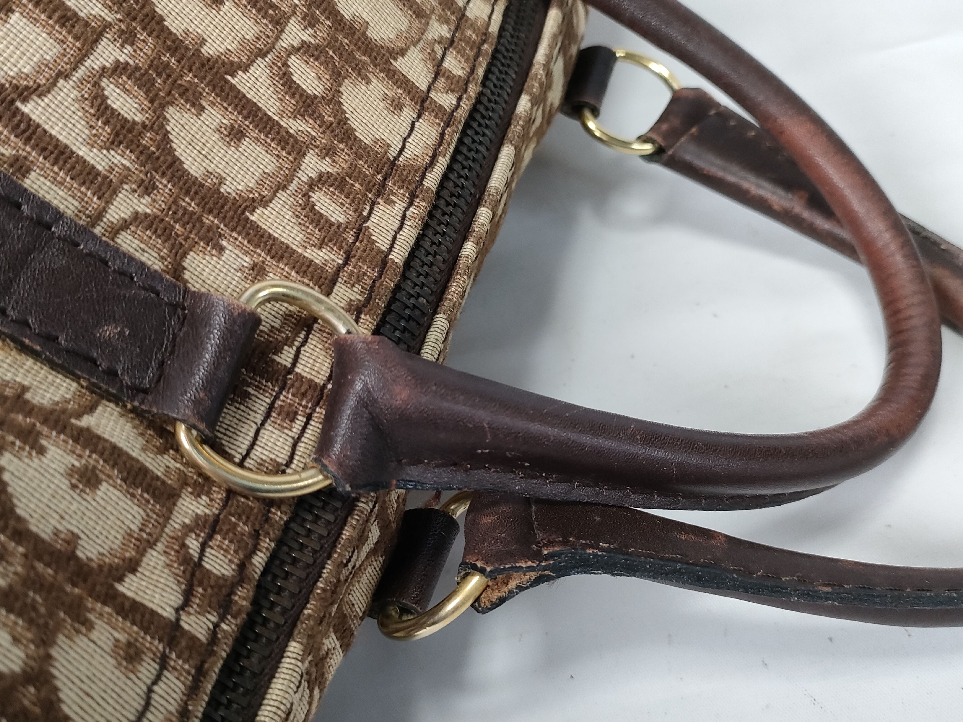 Trotter Oblique Mini Boston Bag — view 5