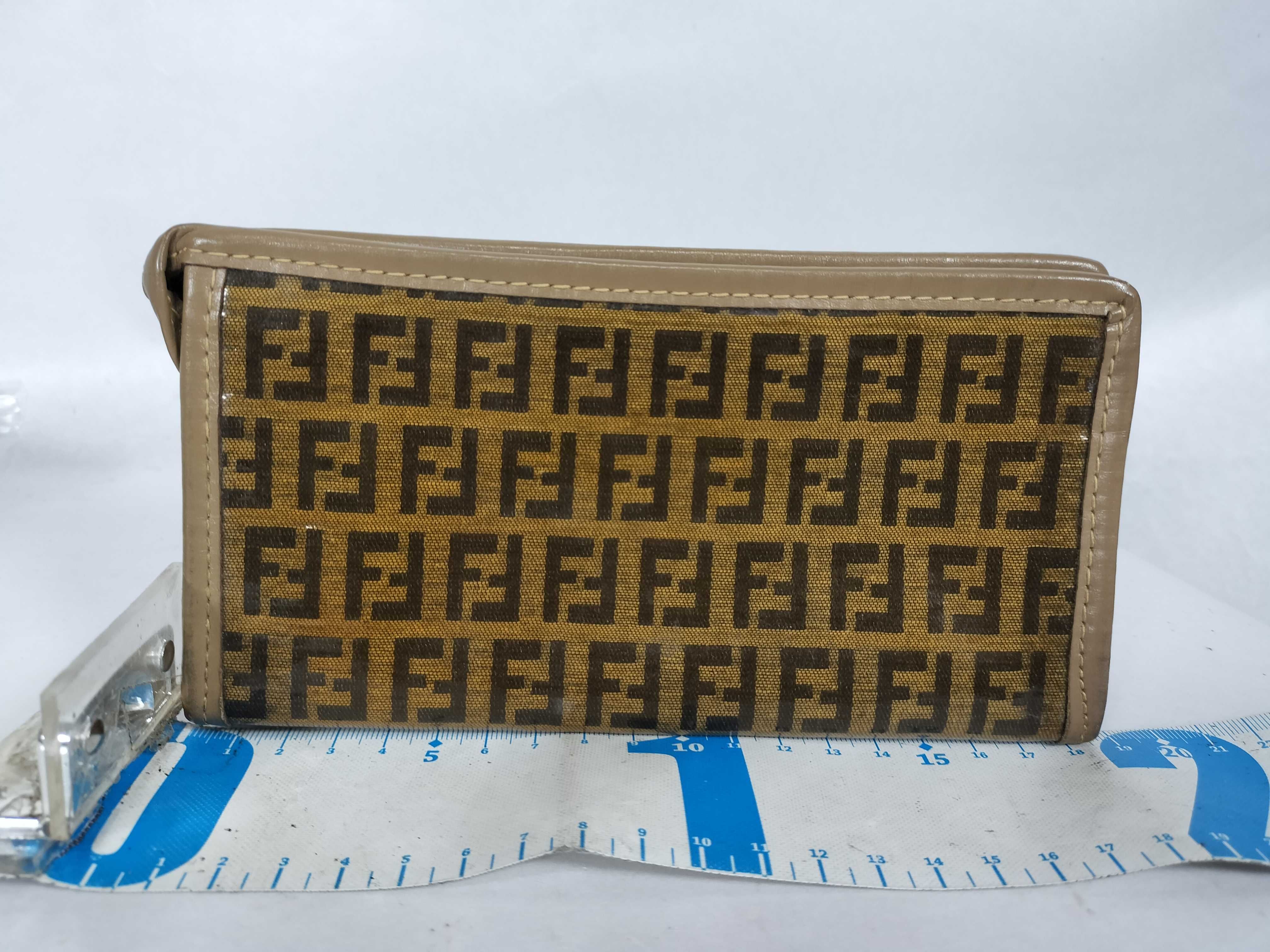 Zucca pattern Fendi Zucchino pouch — view 2