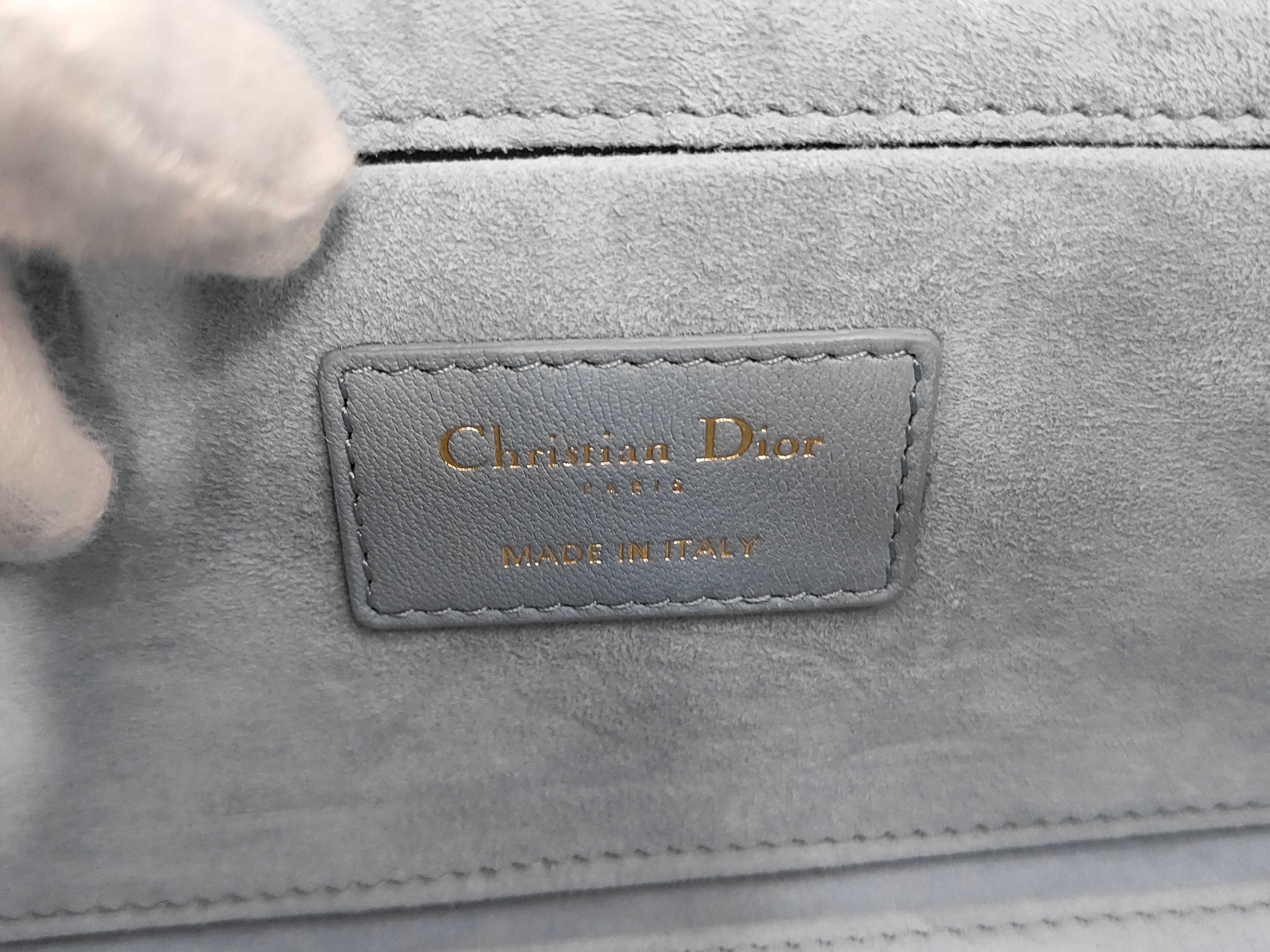 Lady Dior D Joy Bag Light Blue Shoulder Bag — view 12
