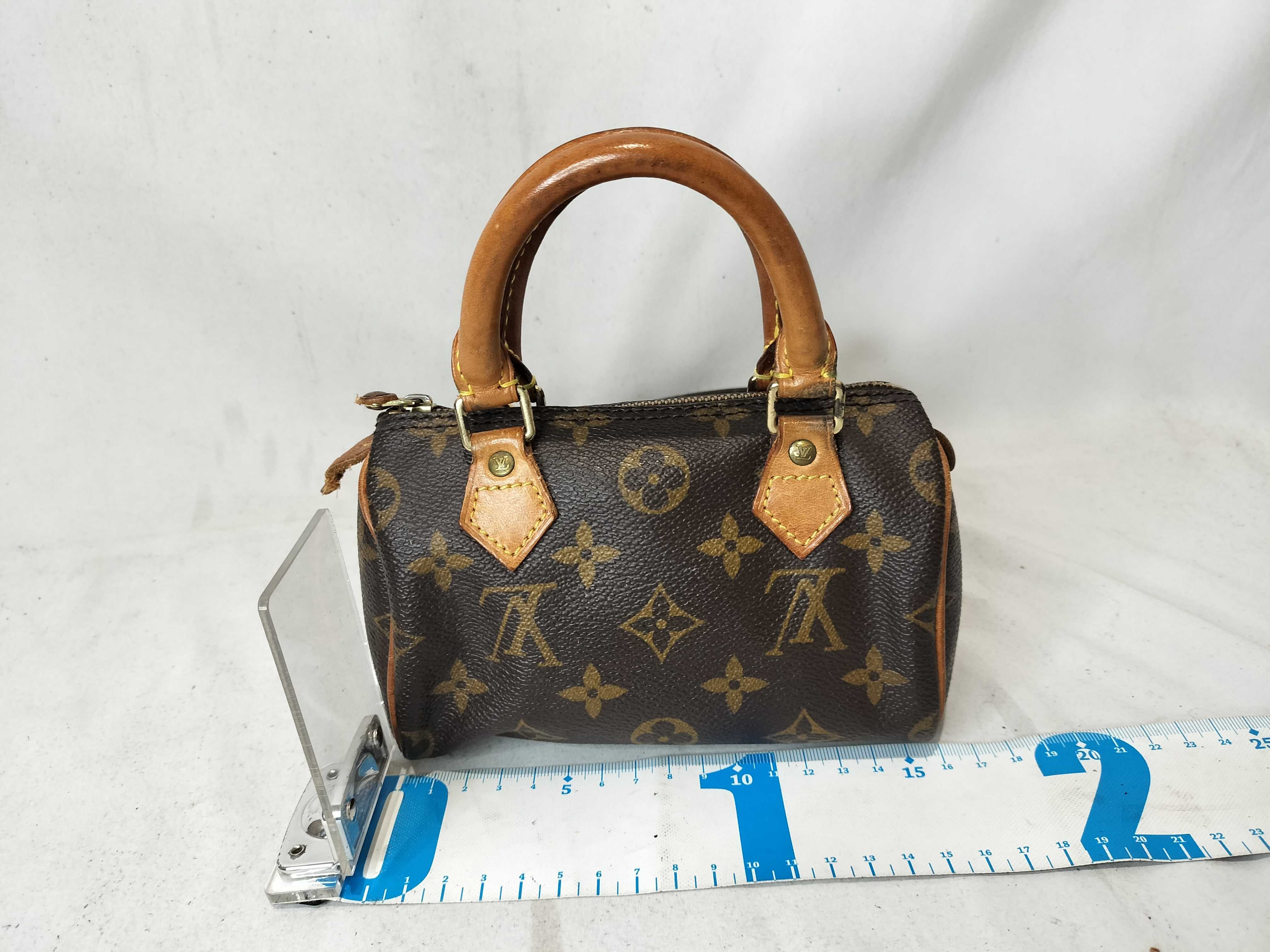 Monogram M41534 Mini Speedy Shoulder Bag — view 2