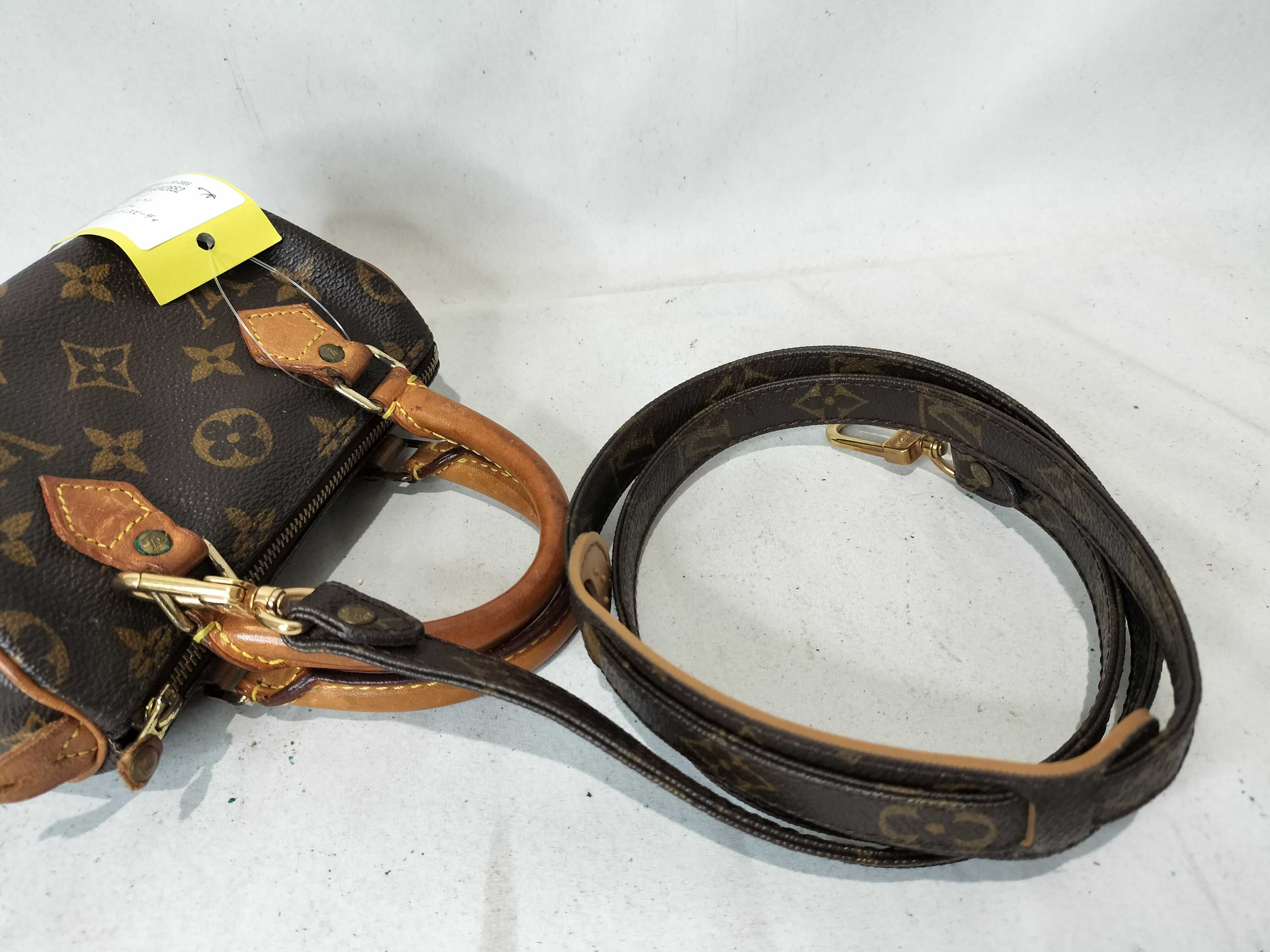 Monogram M41534 Mini Speedy Shoulder Bag — view 3