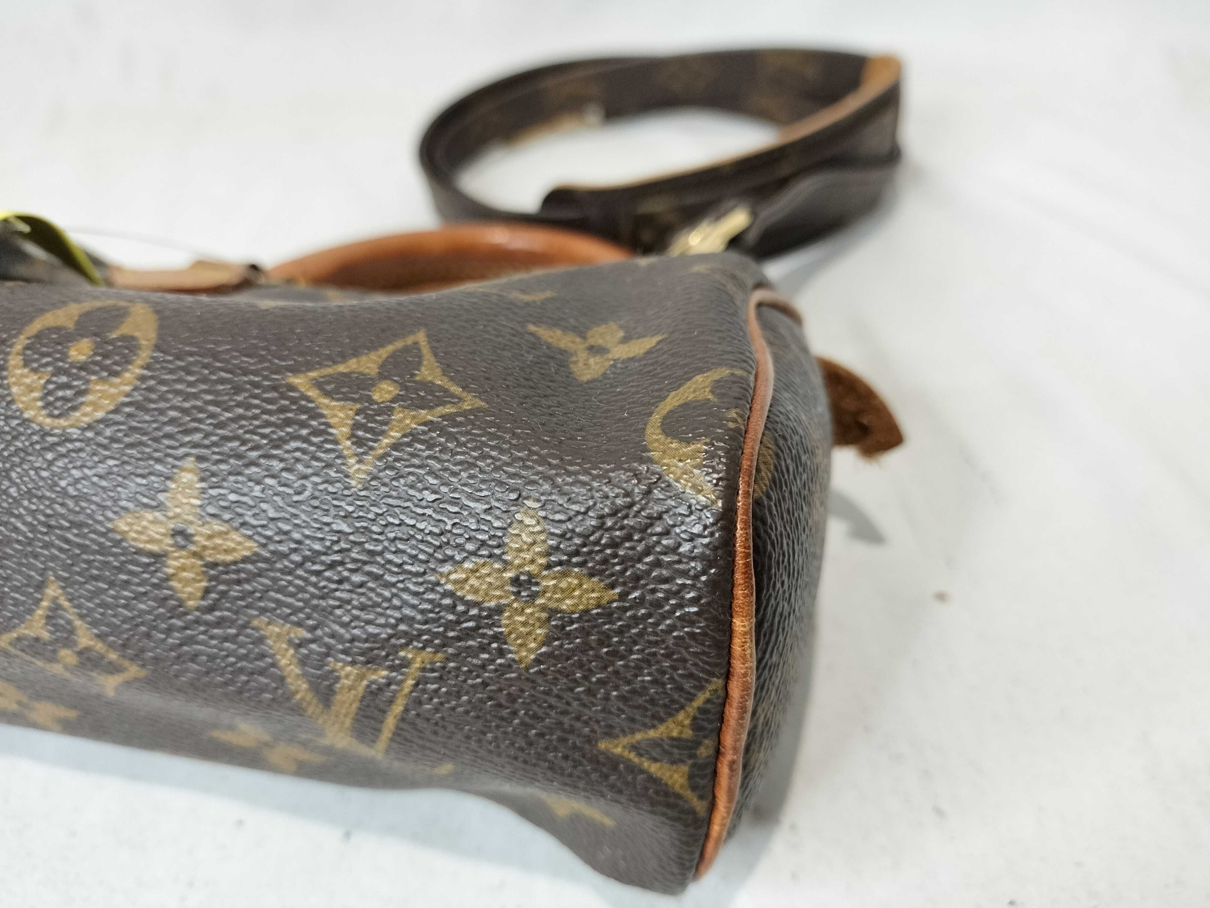 Monogram M41534 Mini Speedy Shoulder Bag — view 6