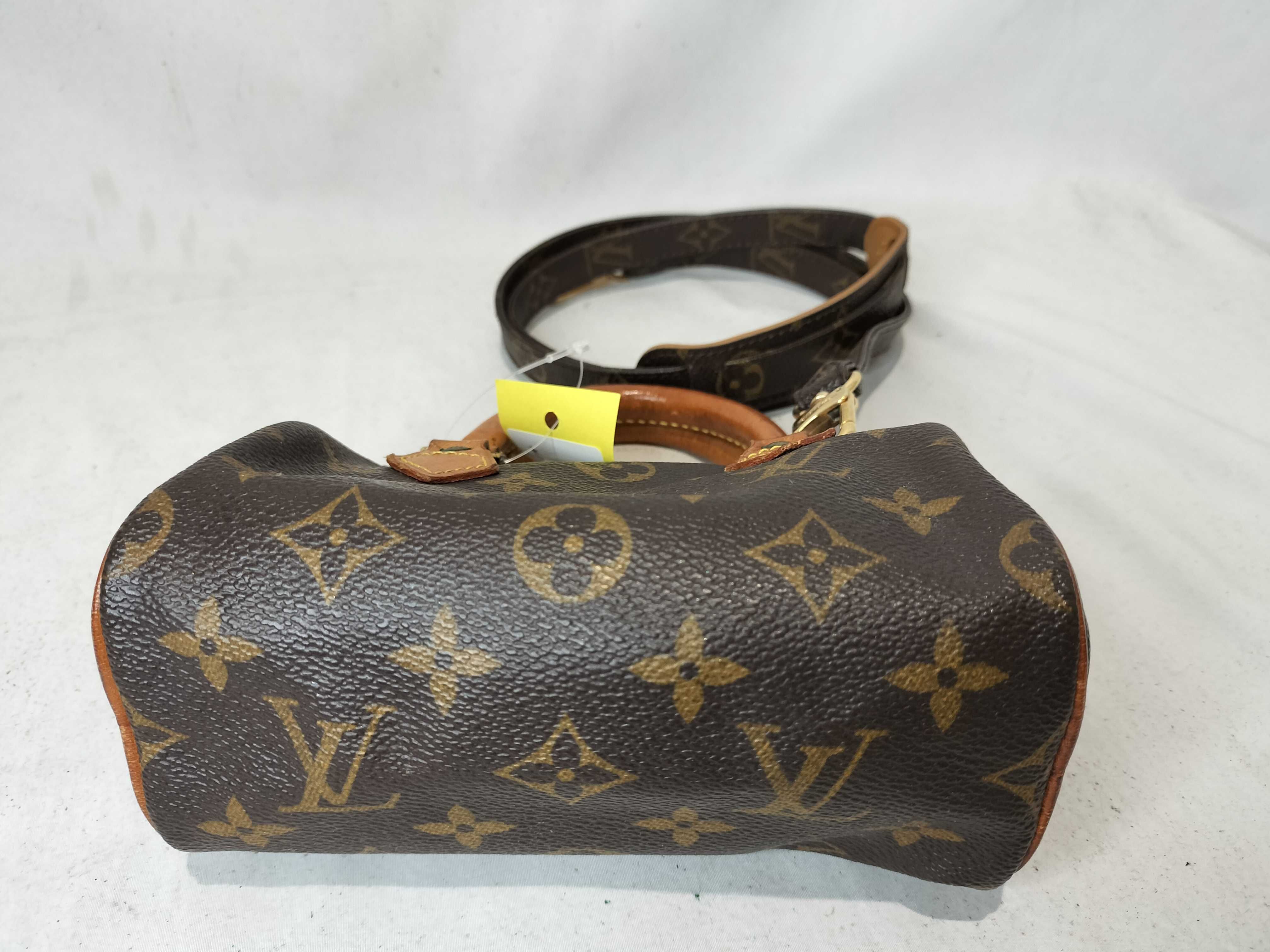 Monogram M41534 Mini Speedy Shoulder Bag — view 7