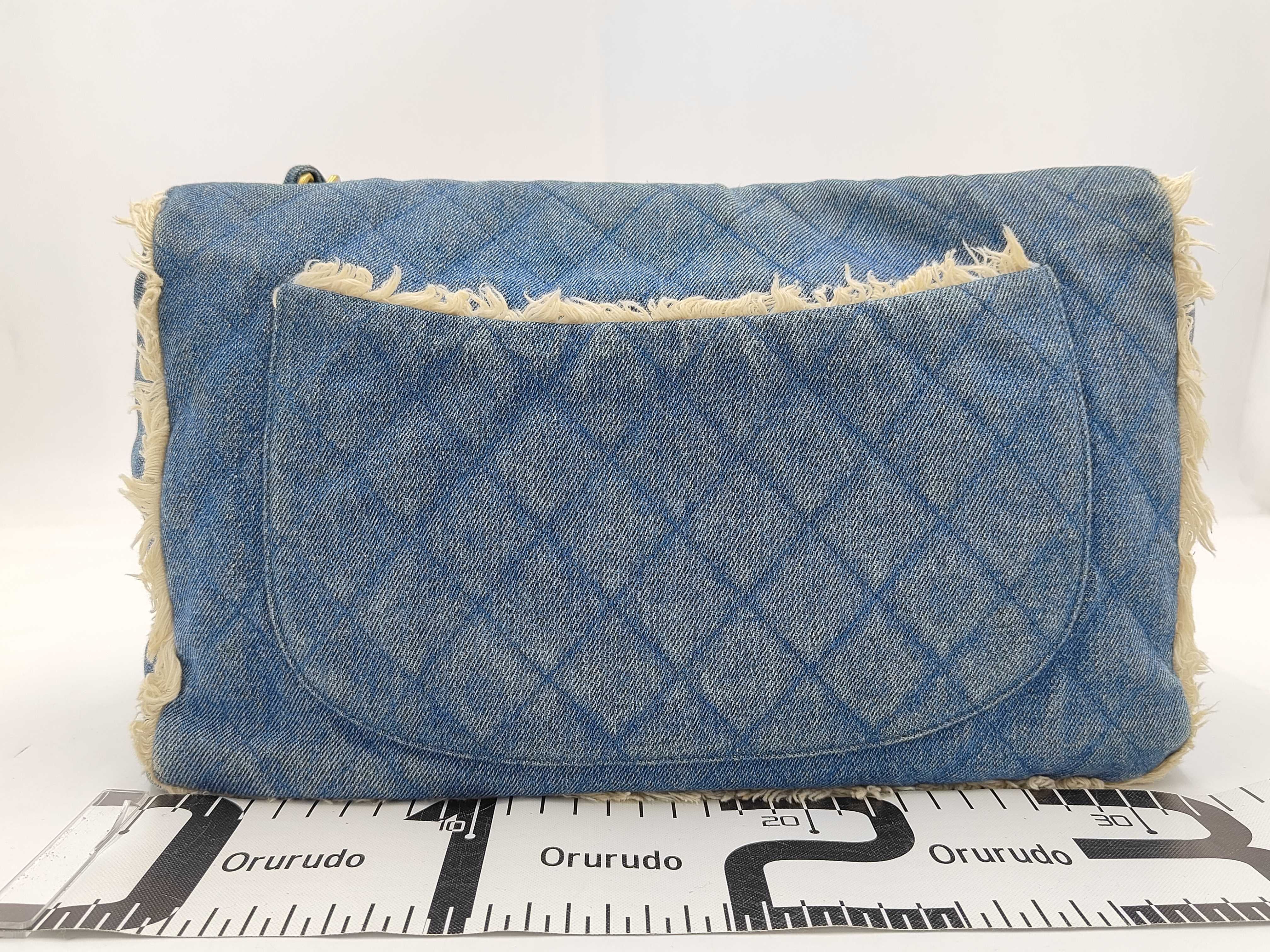 Denim Chain Shoulder Bag Coco Turnlock Shoulder Bag — view 2