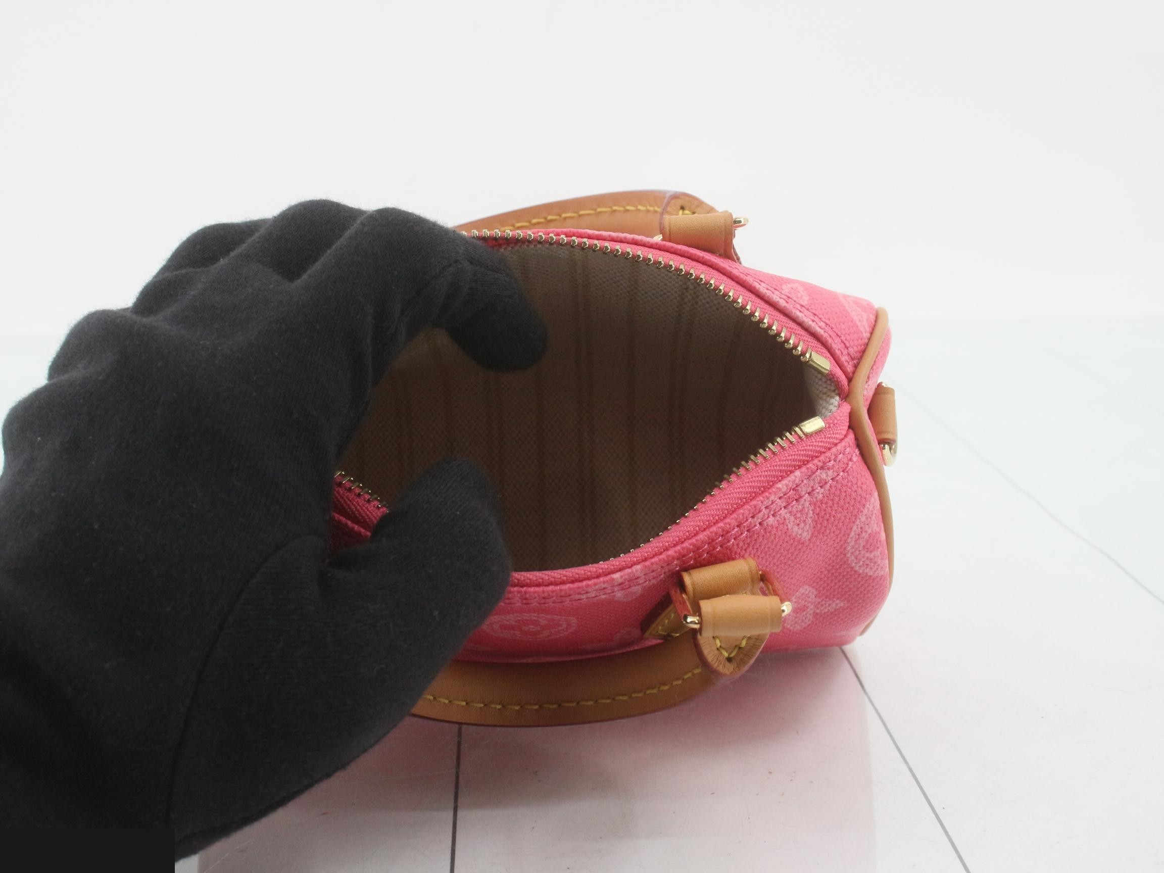 Nano Speedy Rose Ruban 2-Way Handbag — view 4