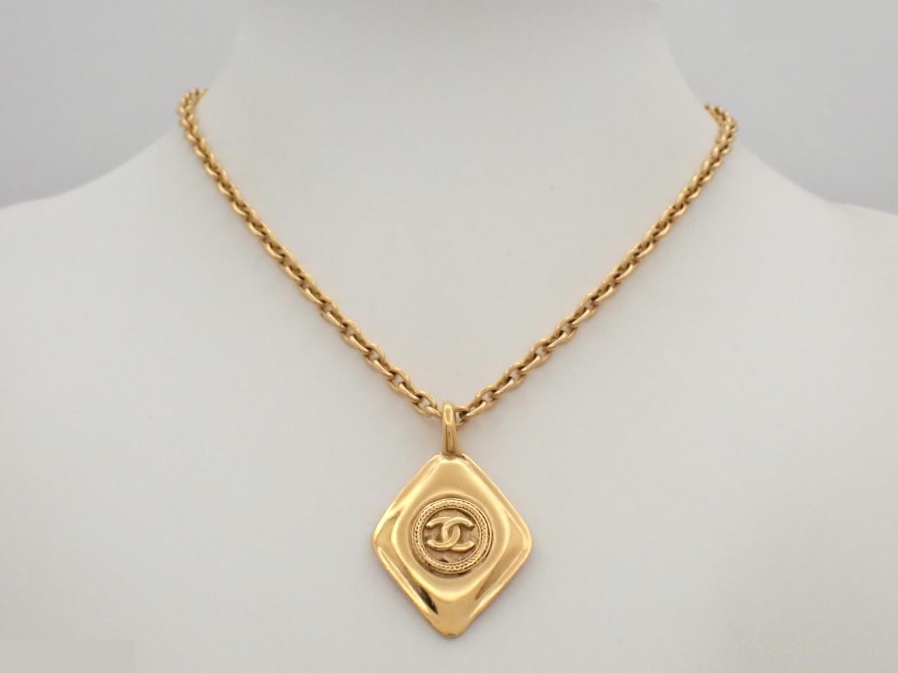 Coco Mark Gold Necklace, Chain approx. 42cm — view 3