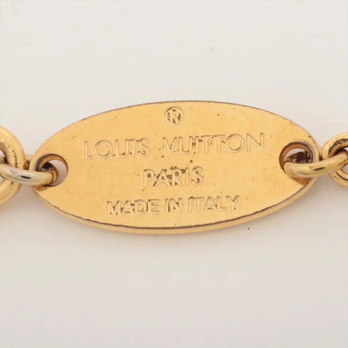 M64858 Bracelet Blooming LV Circle OB0220 Bracelet GP Gold — view 5