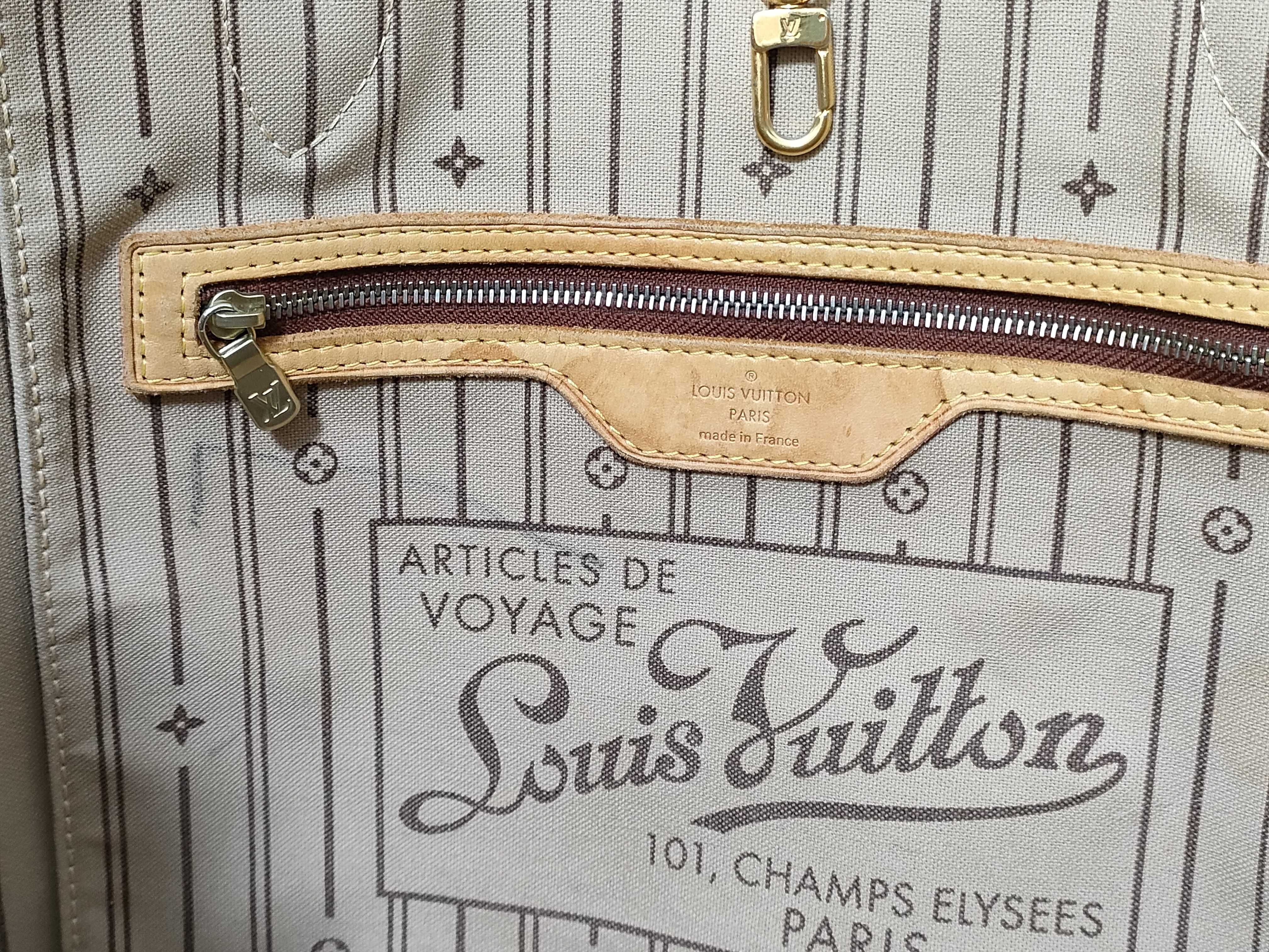 Monogram M40156 Neverfull MM (old model) tote bag — view 11