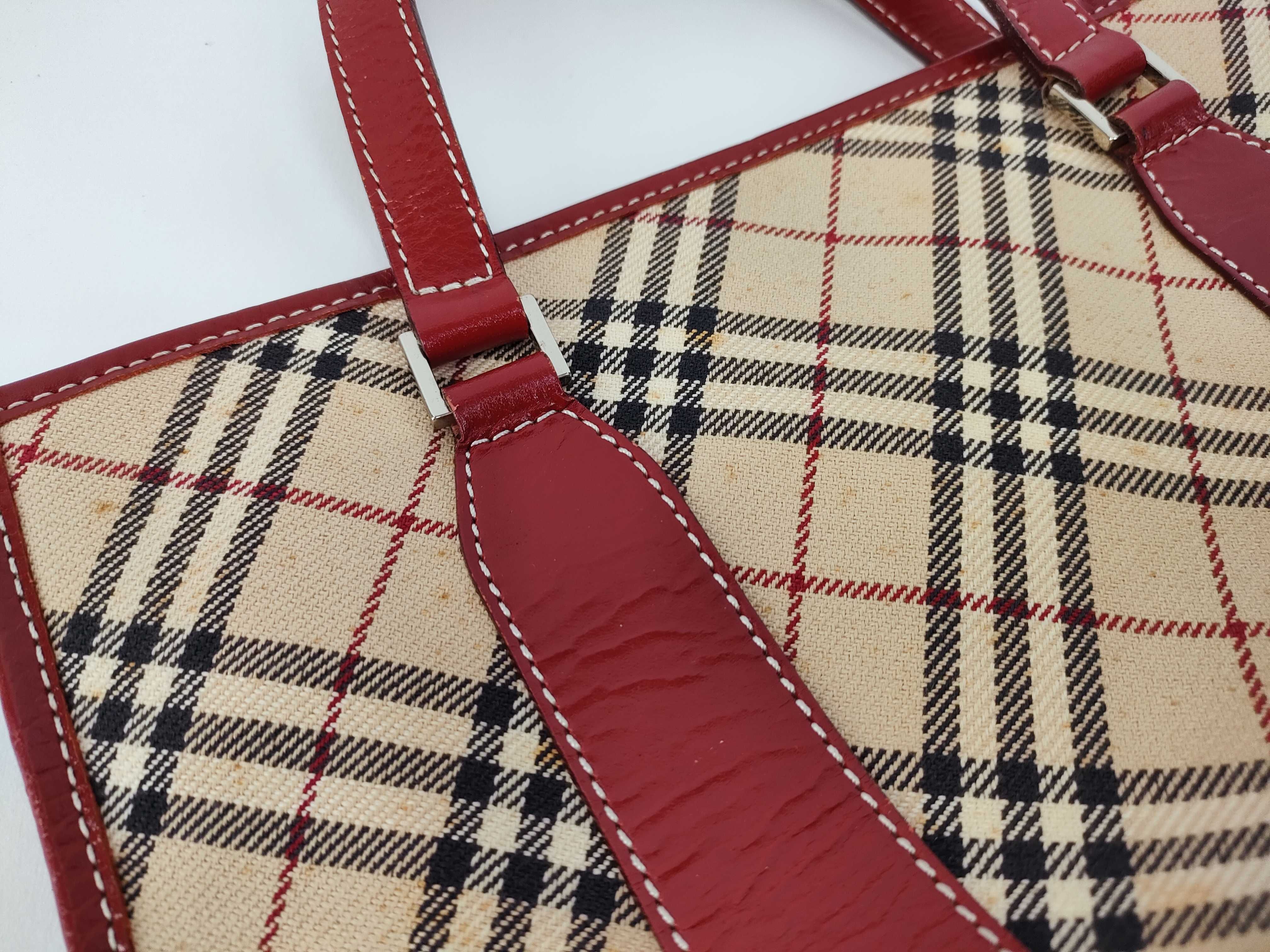Blue Label Burberry Blue Label Handbag Nova Check Handbag — view 8