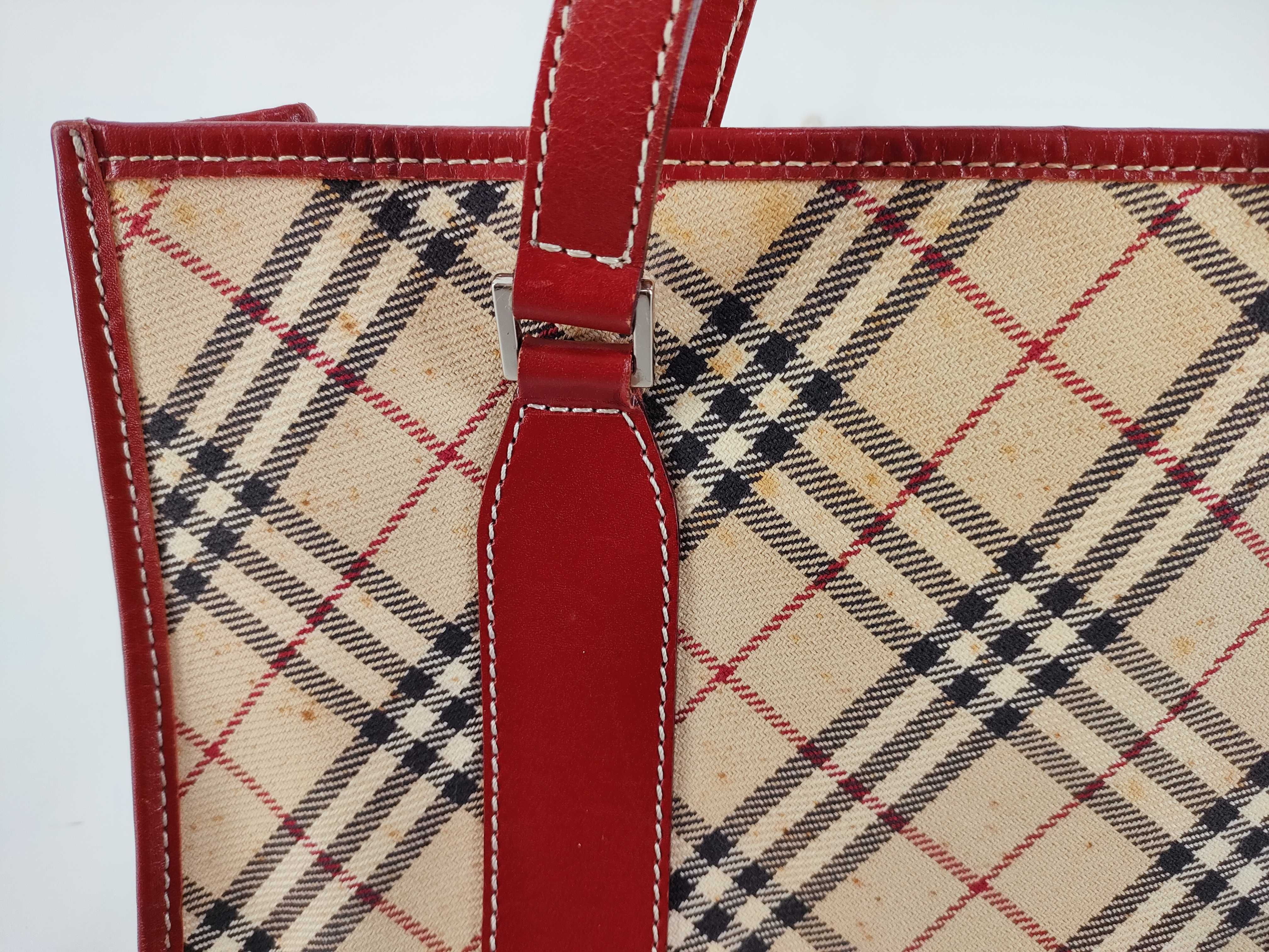 Blue Label Burberry Blue Label Handbag Nova Check Handbag — view 10