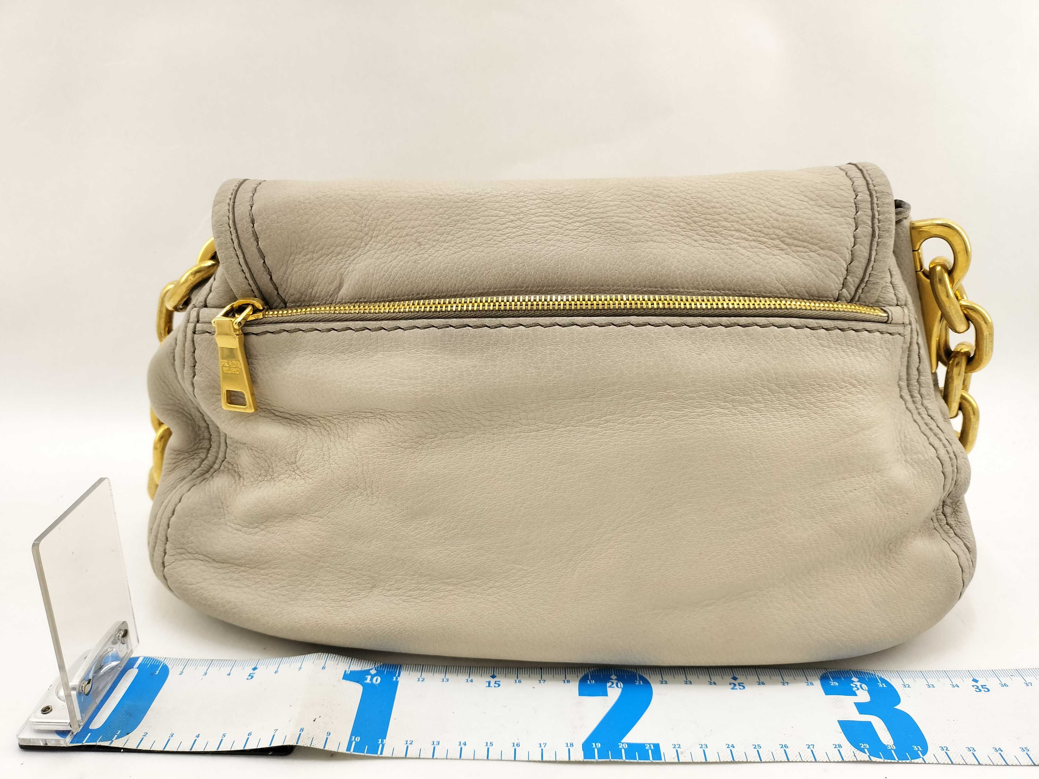 BT0745 Leather Chain Shoulder Bag — view 2