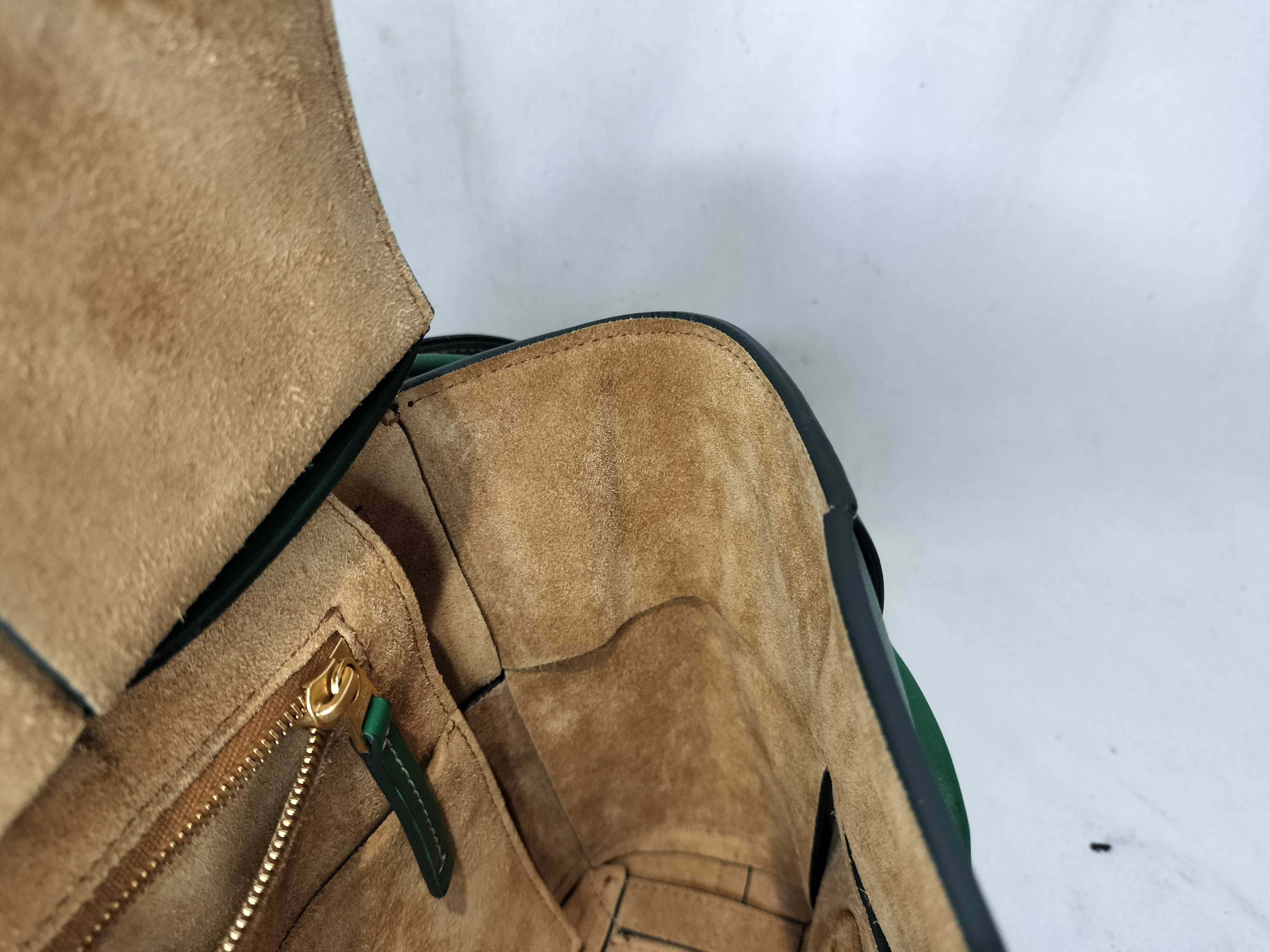 Intrecciato Maxi Intrecciato The Arco tote Leather Tote bag Green handbag — view 12