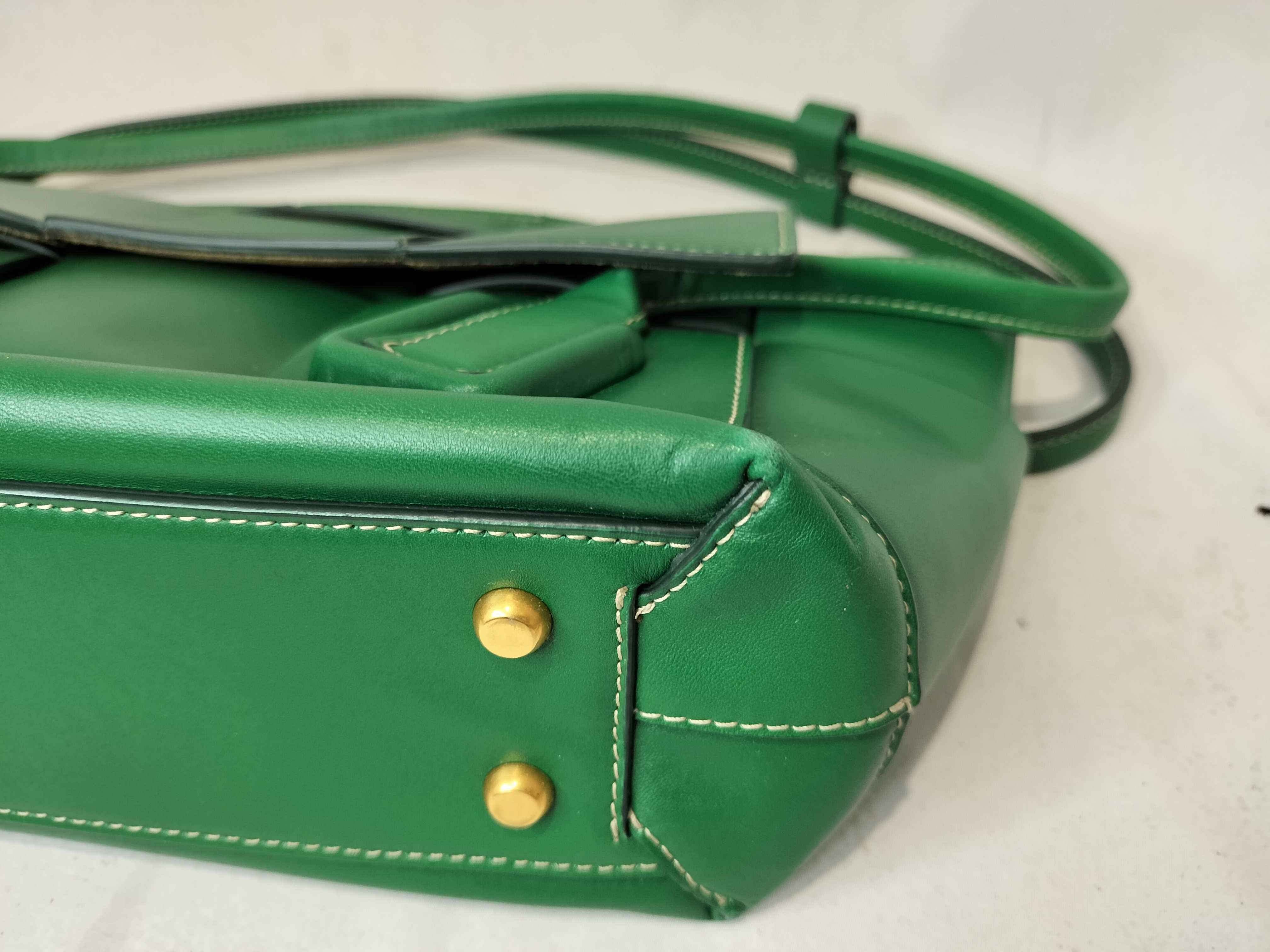 Intrecciato Maxi Intrecciato The Arco tote Leather Tote bag Green handbag — view 6