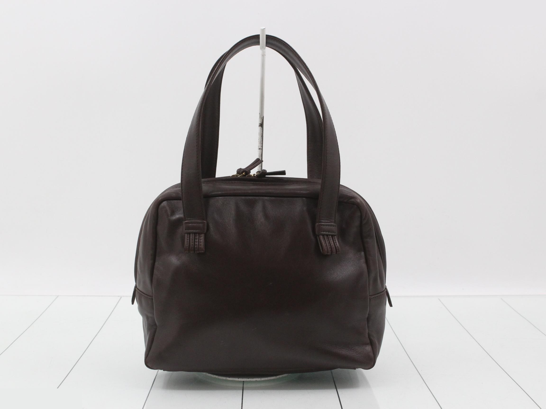 Other lines: Bags & Handbags, Anagram, Leather, Brown — view 2