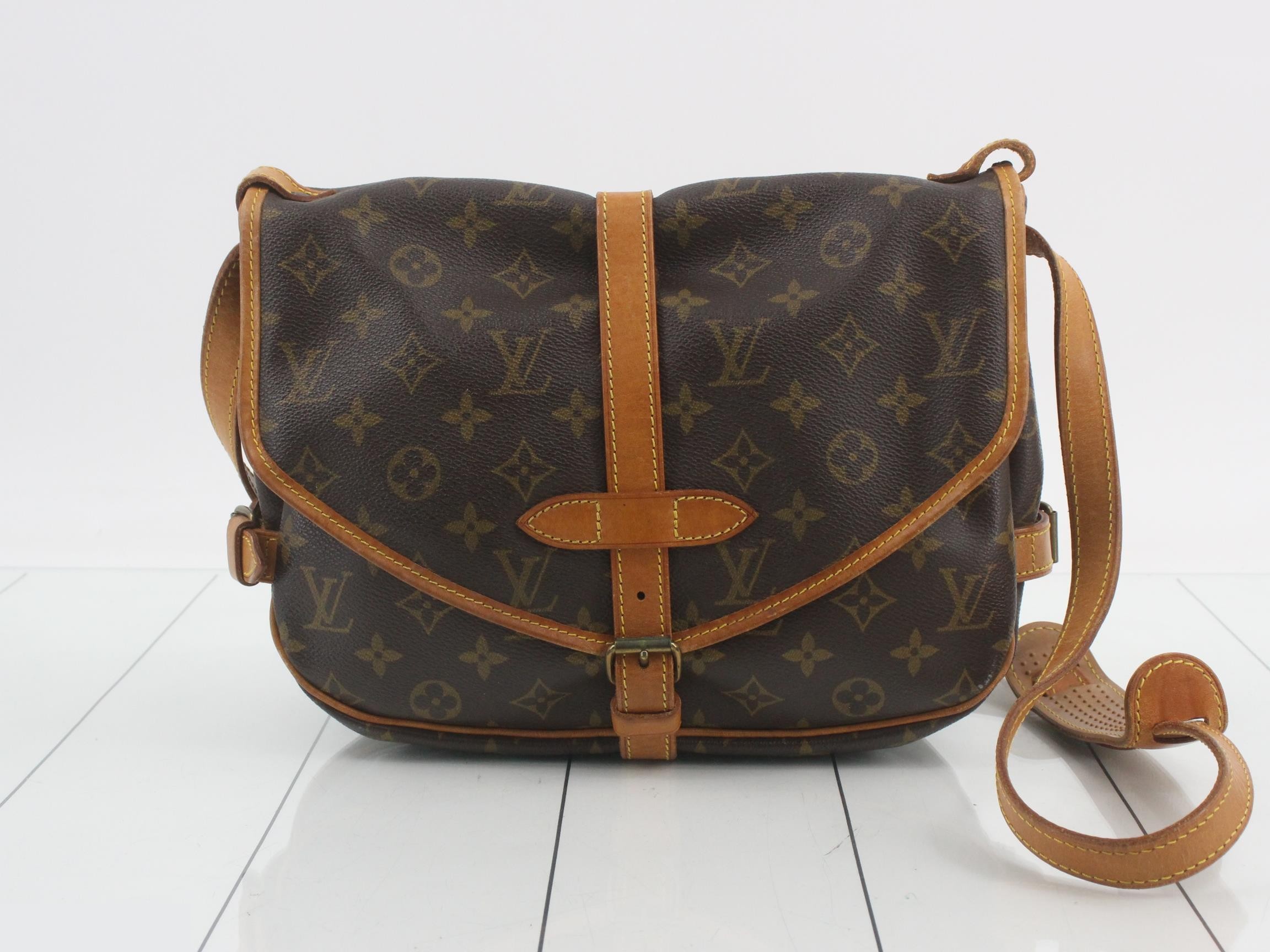 monogram shoulder bag