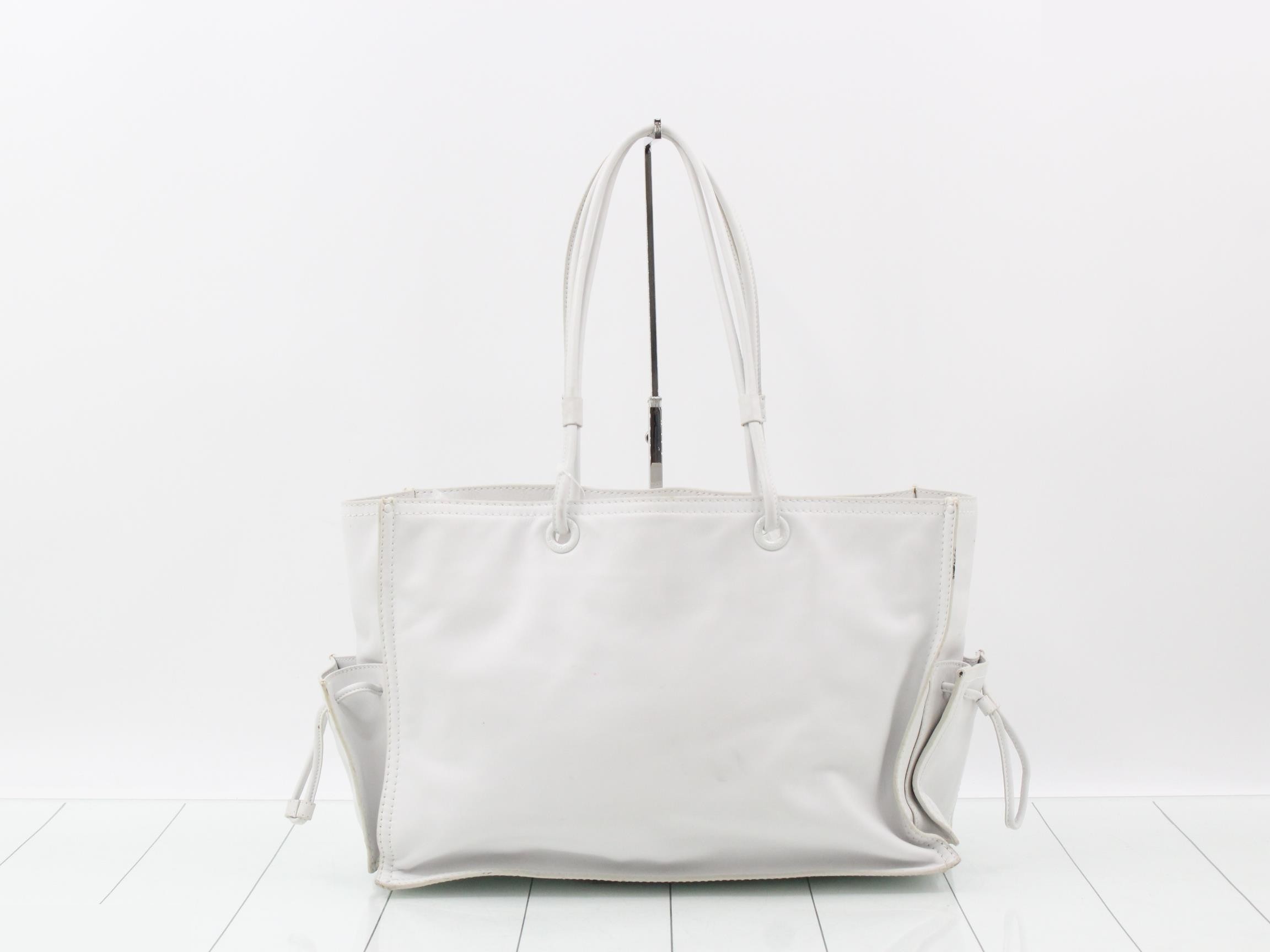 Logo tote bag, white — view 2