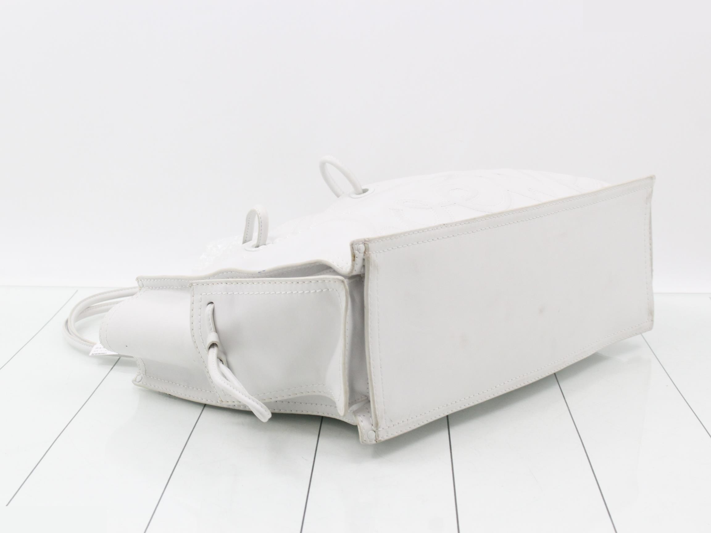 Logo tote bag, white — view 5