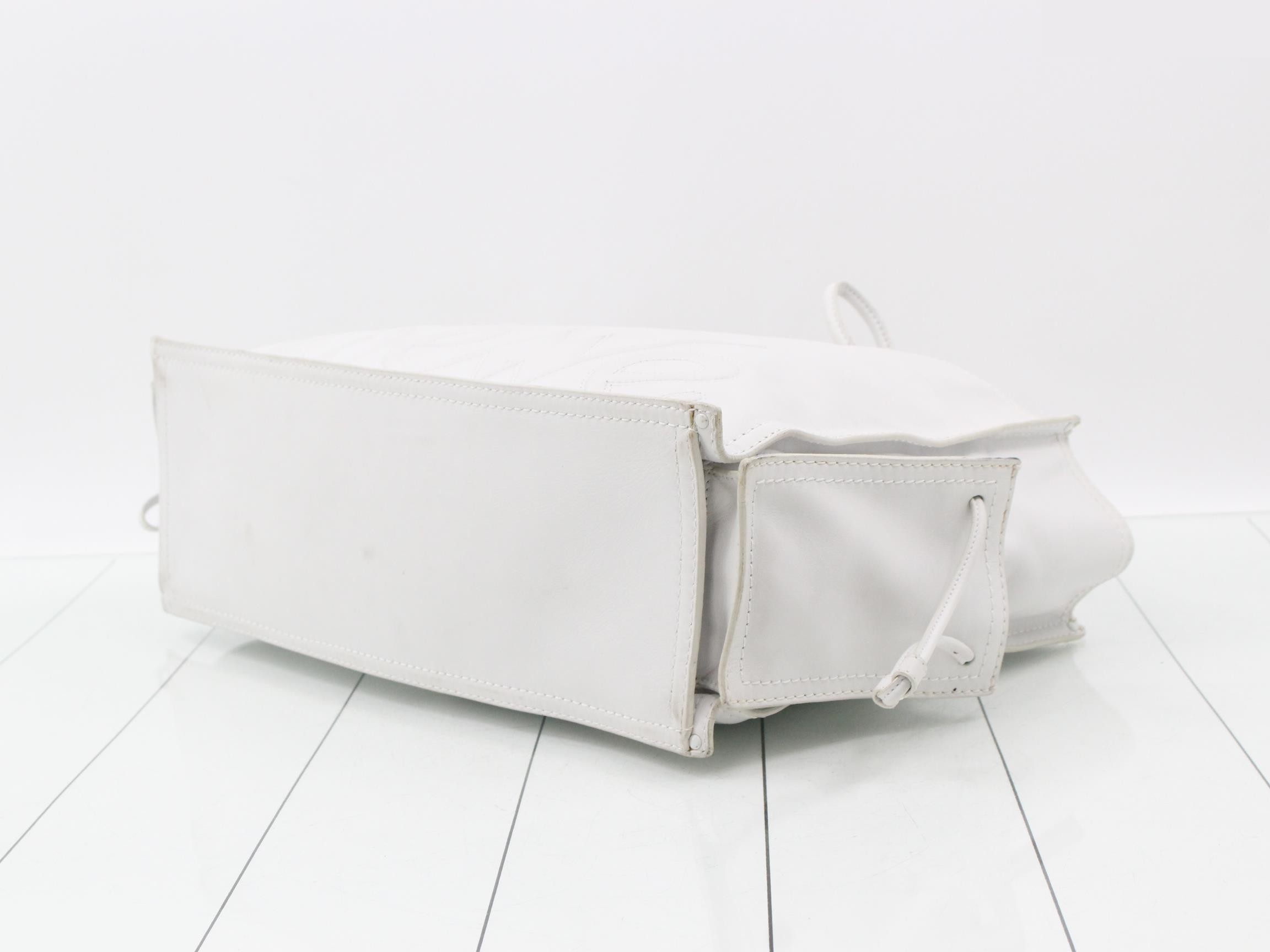 Logo tote bag, white — view 6