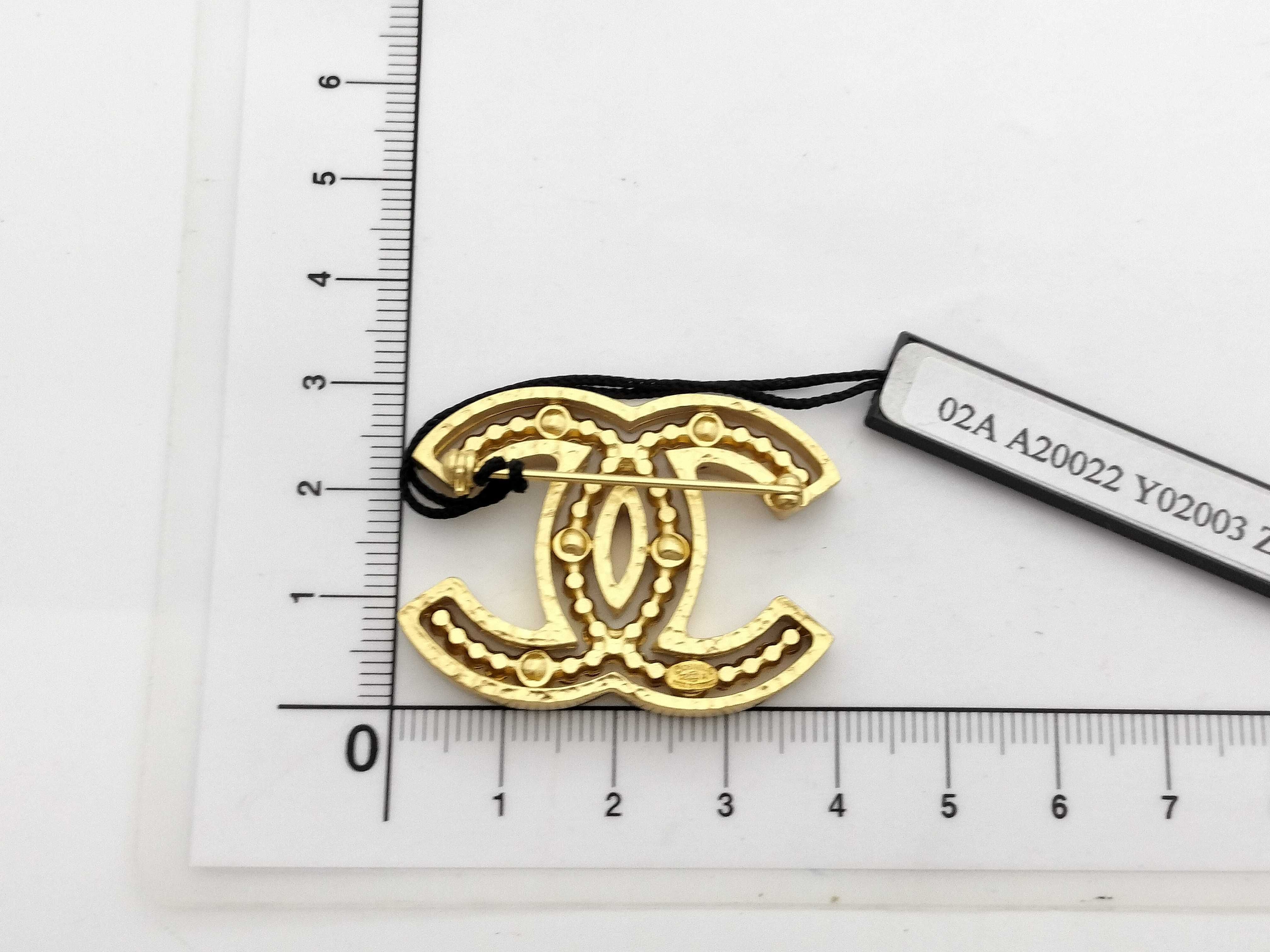 Coco Mark 02A Coco Brooch Rhinestone Brooch — view 2