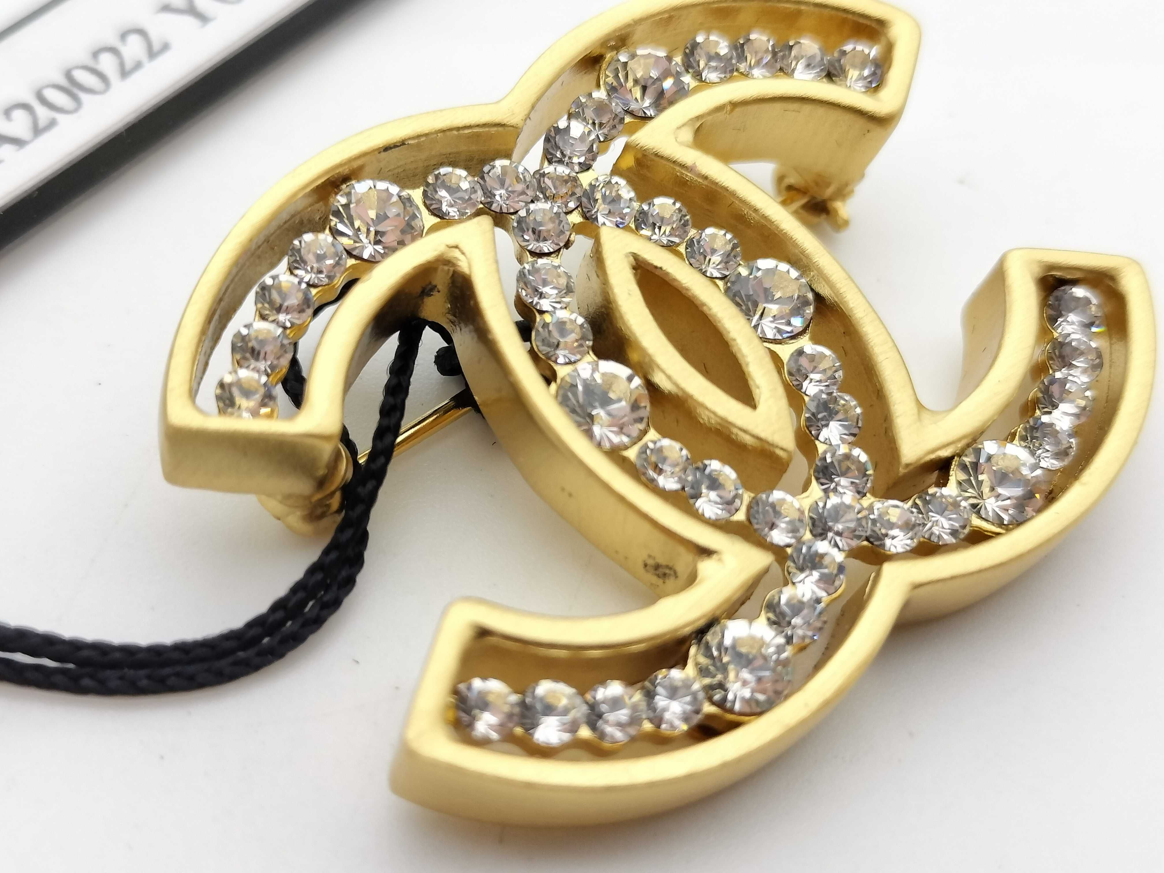 Coco Mark 02A Coco Brooch Rhinestone Brooch — view 7