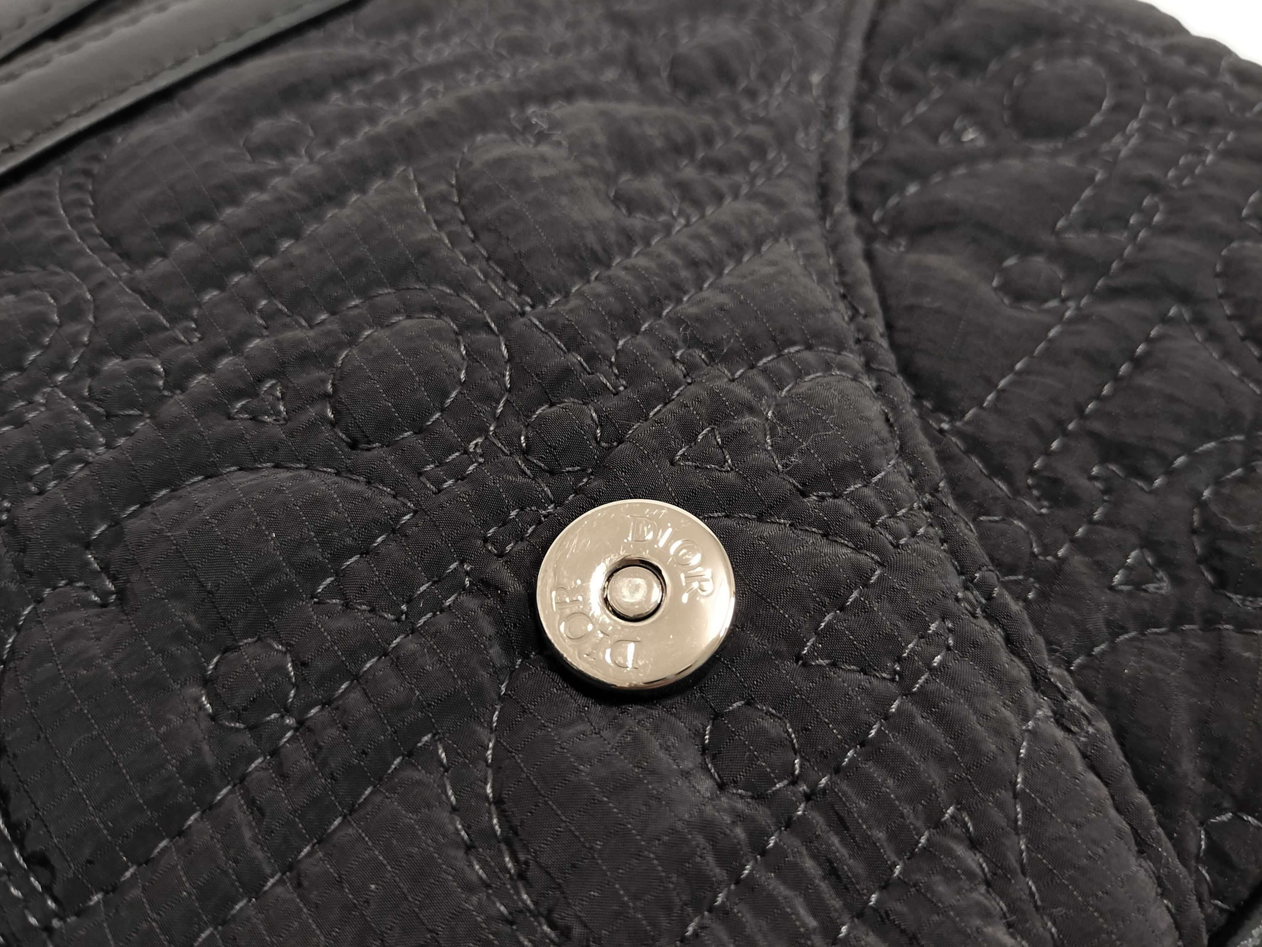 C Dior Oblique Saddle Bag Shoulder Bag — view 13