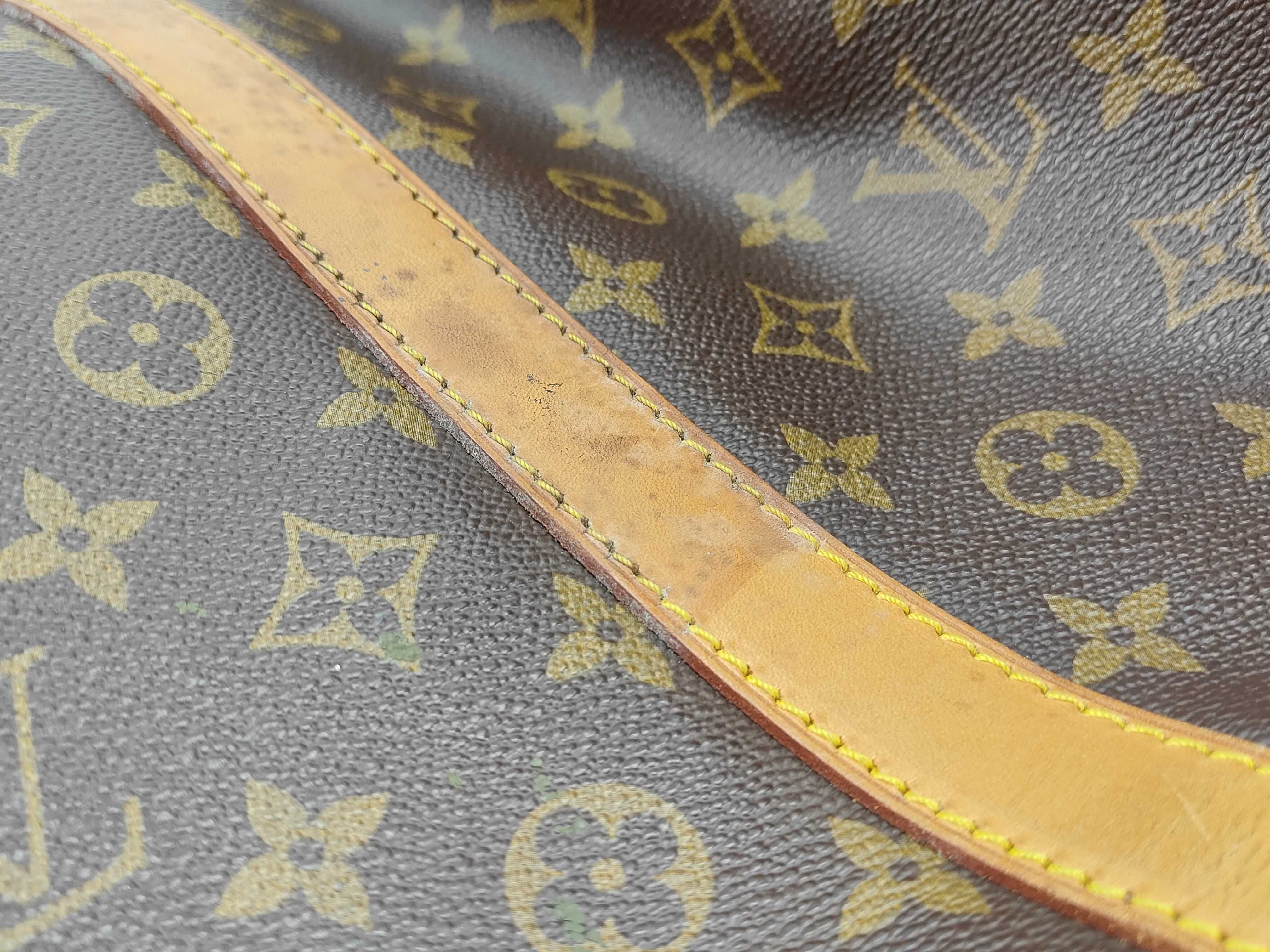 Monogram Keepall 60 M41422 (Serial number unclear) Brown Boston Bag — view 12