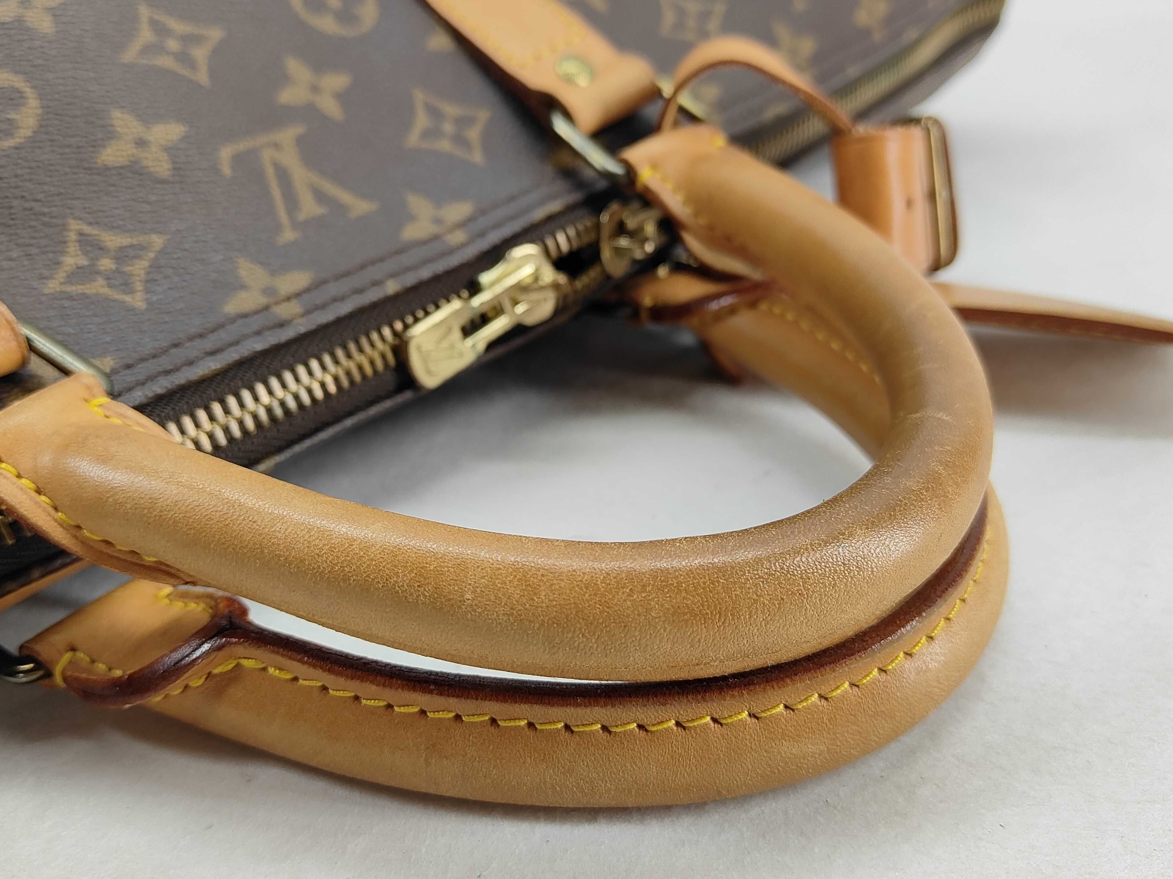 Monogram Keepall 60 M41422 (Serial number unclear) Brown Boston Bag — view 5