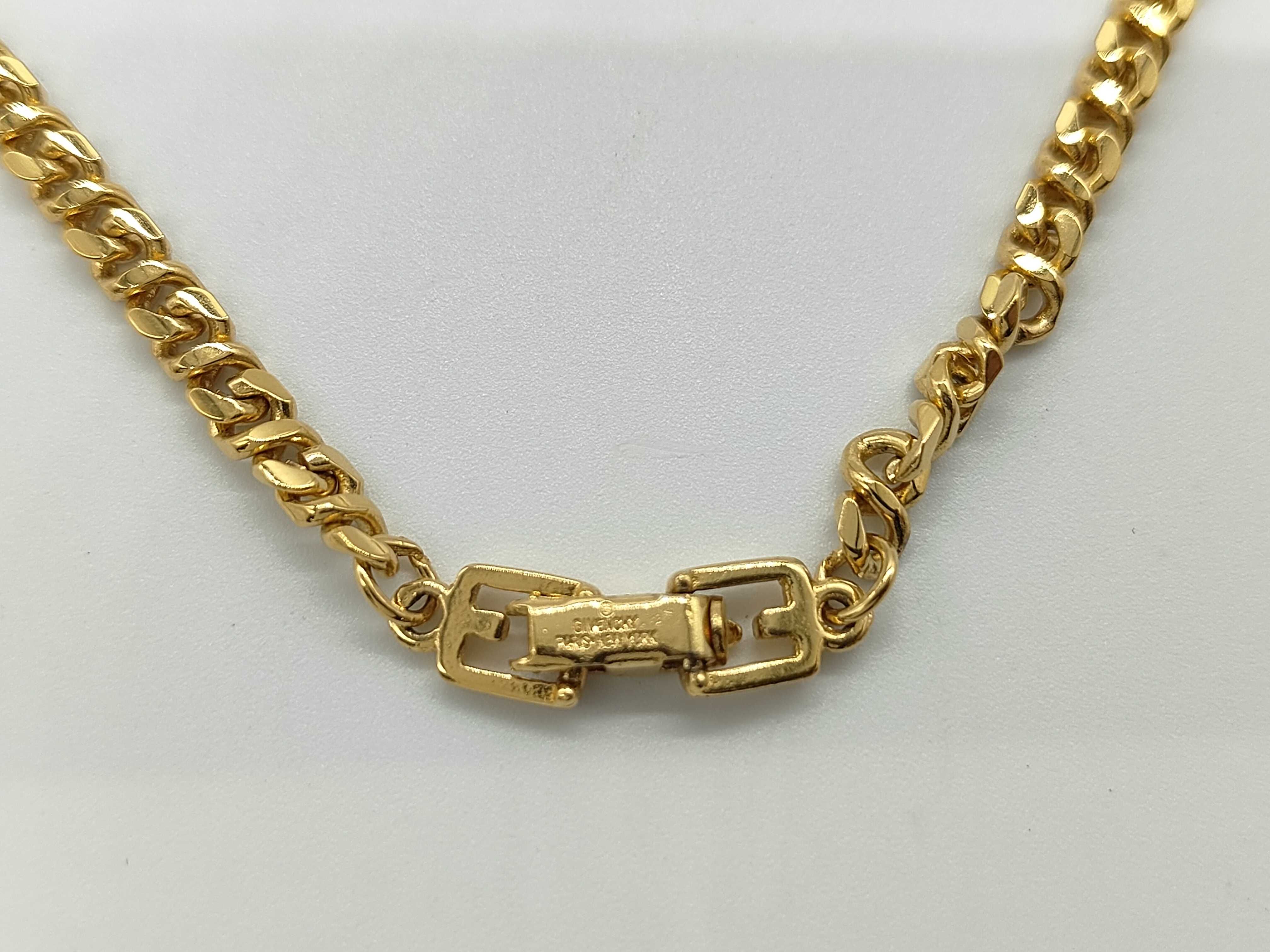 Vintage Gold Chain Necklace with G Logo — view 2