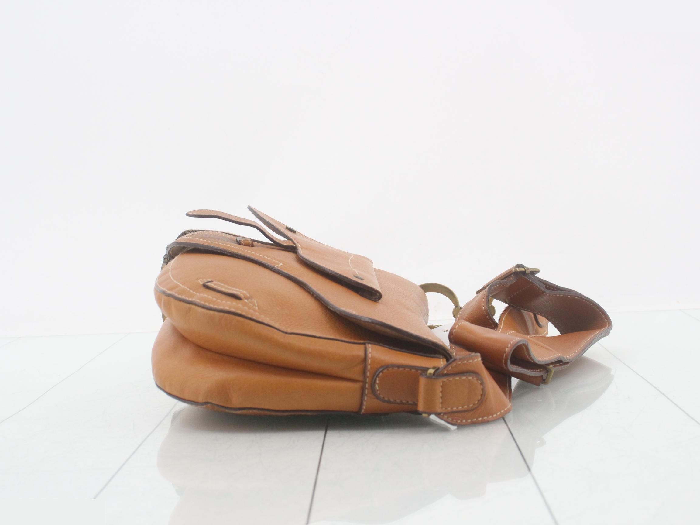 Saddle Leather Shoulder Bag — view 3