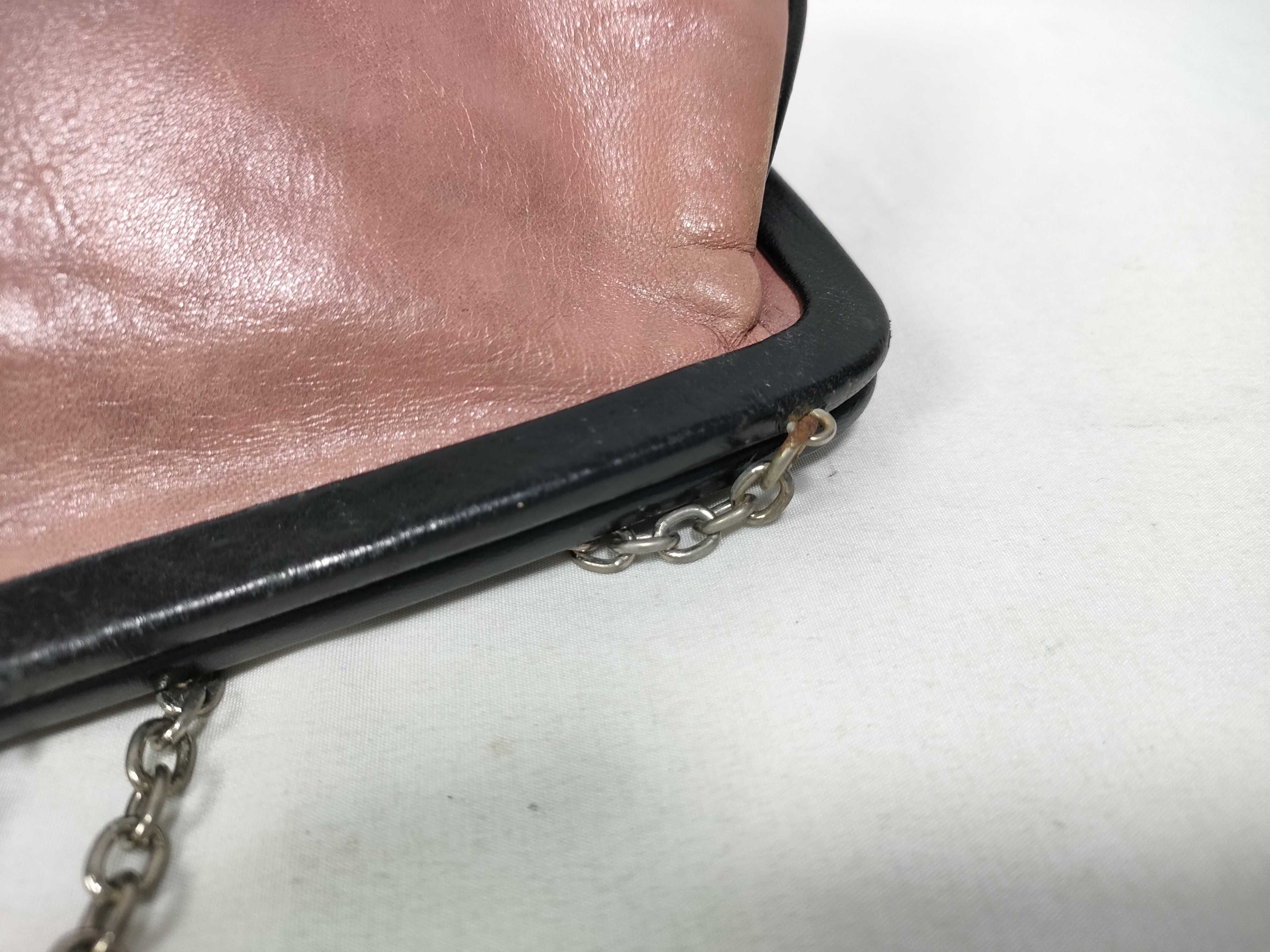 7384 Prada Accessory Pouch Chain Handbag — view 11