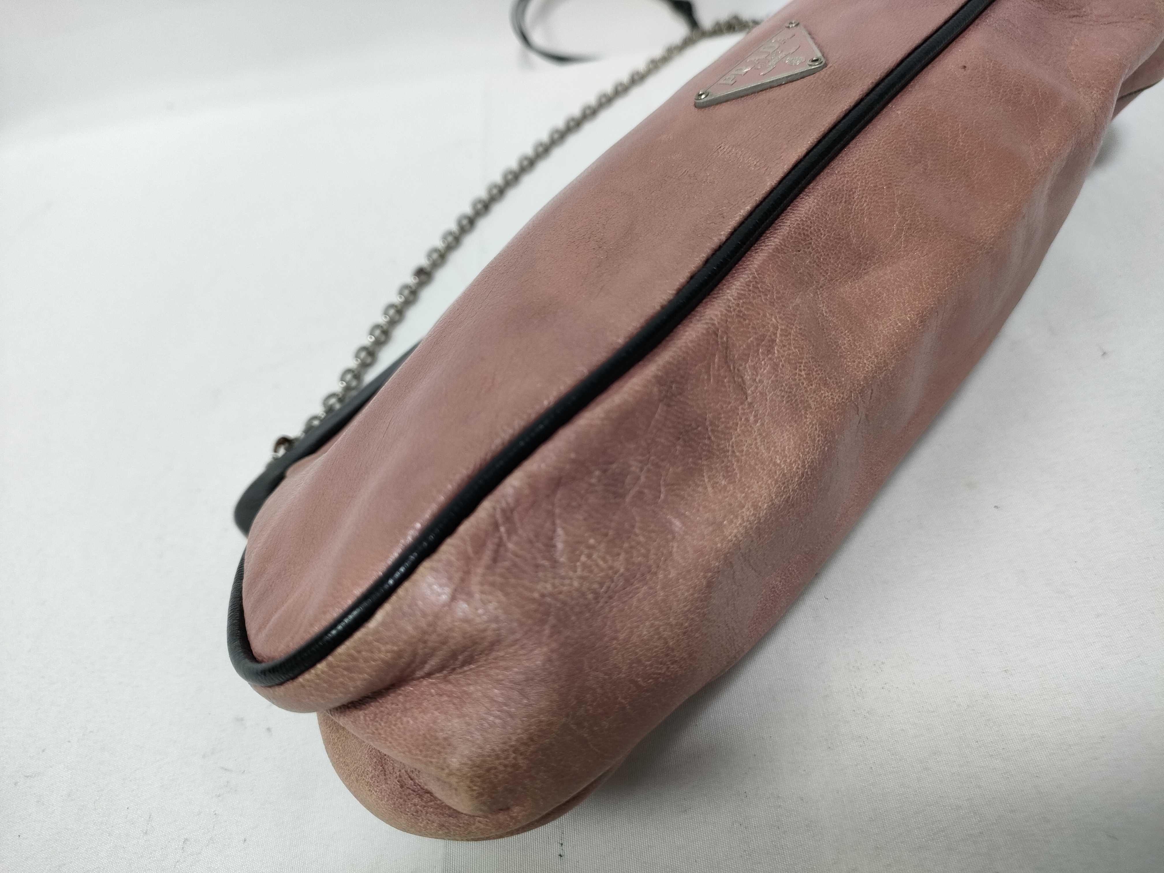 7384 Prada Accessory Pouch Chain Handbag — view 5