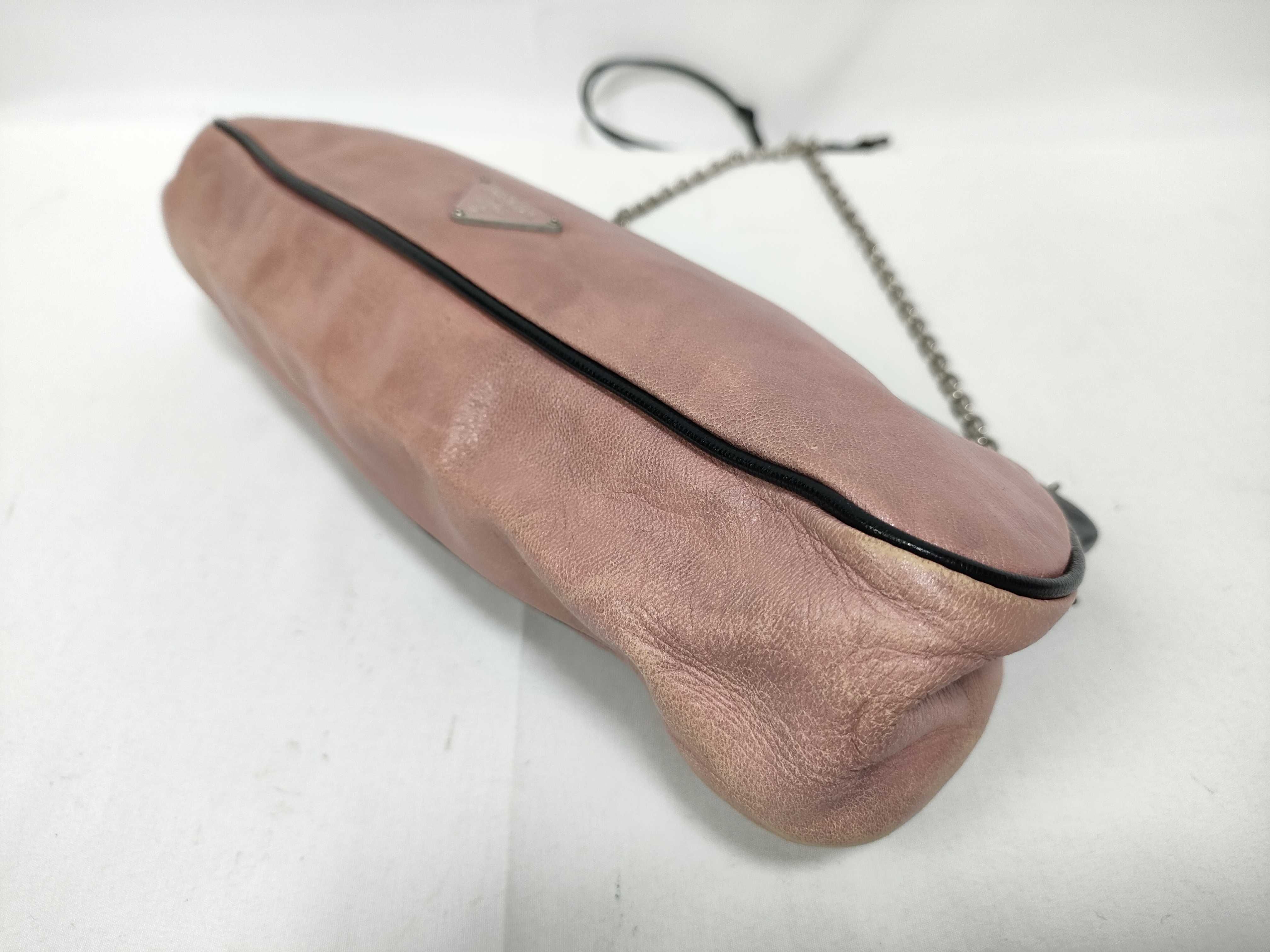 7384 Prada Accessory Pouch Chain Handbag — view 6
