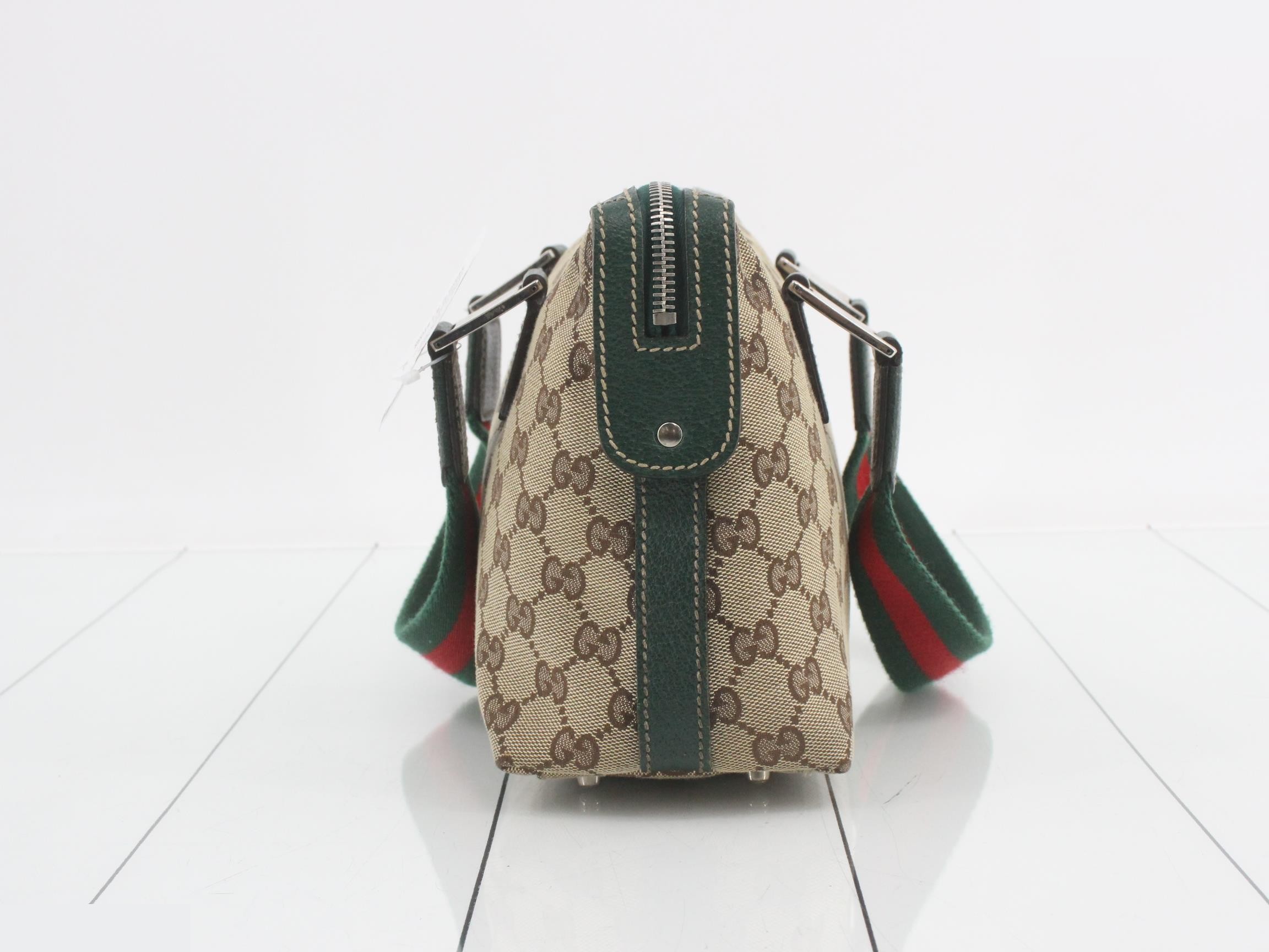 Canvas Shoulder Bag, Sherry Line, 145759, 002122 — view 3