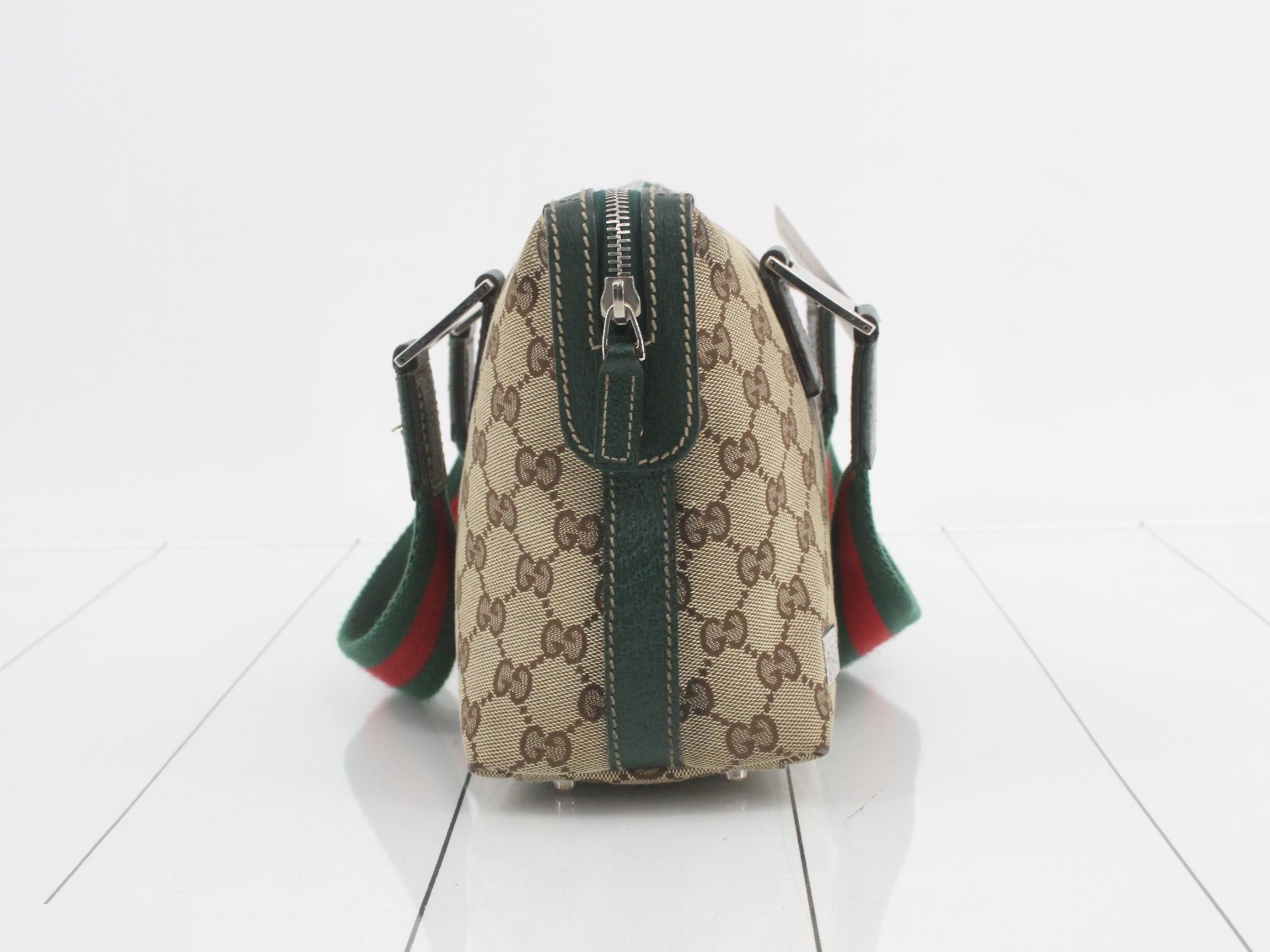 Canvas Shoulder Bag, Sherry Line, 145759, 002122 — view 4