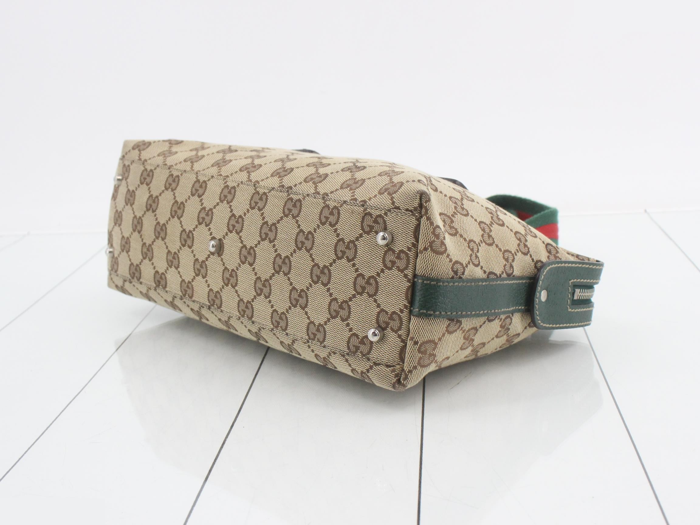 Canvas Shoulder Bag, Sherry Line, 145759, 002122 — view 6