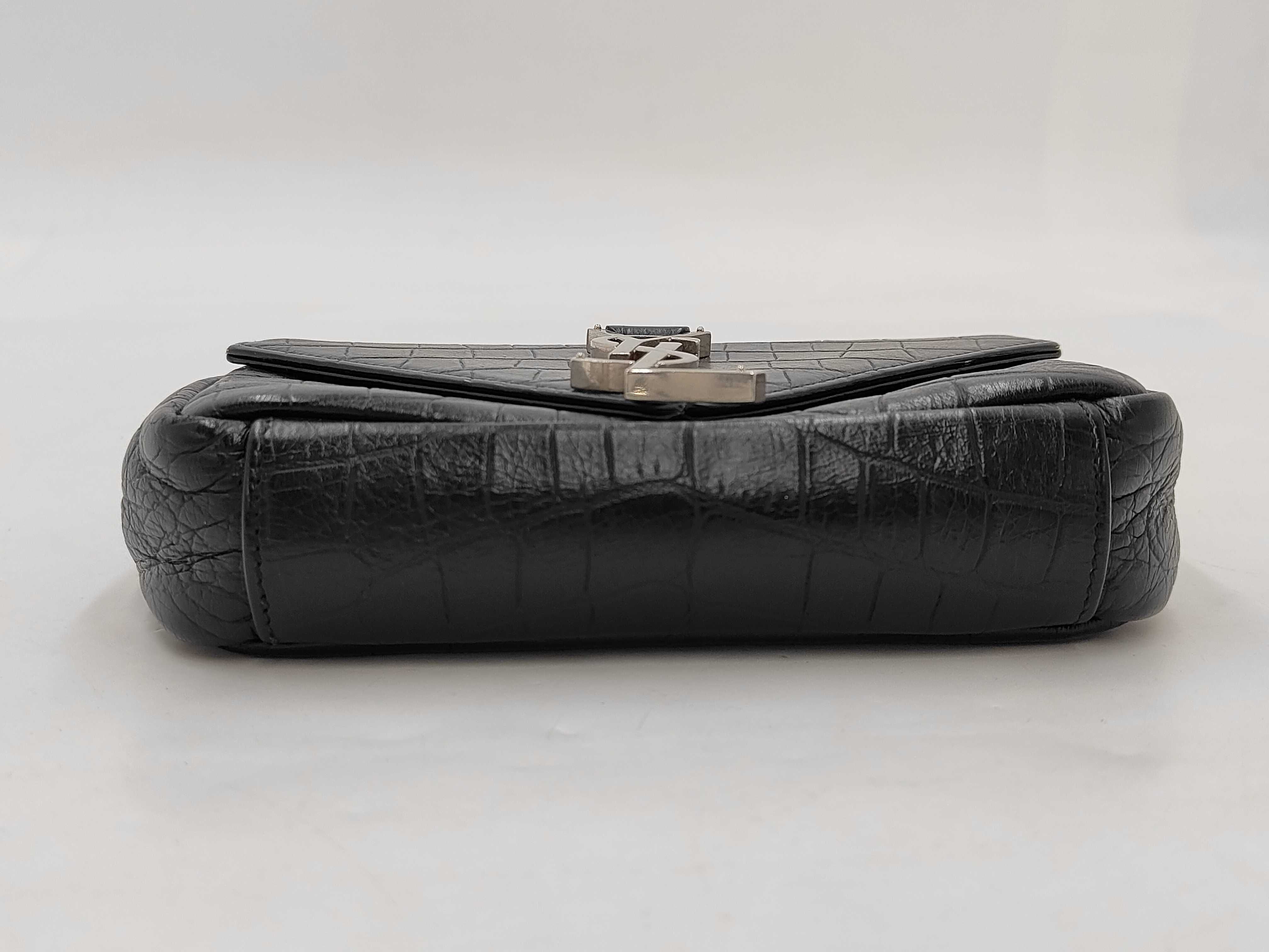Chain Shoulder Bag, Black — view 5