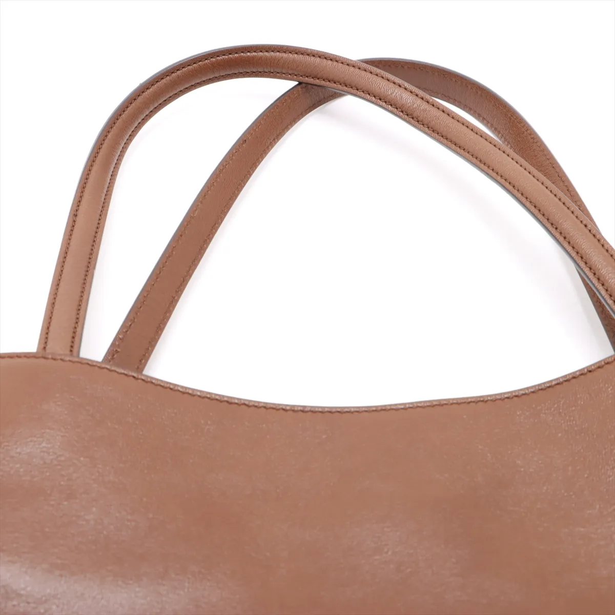 Horsebit 1955 Leather Tote Bag Brown 623694 — view 6