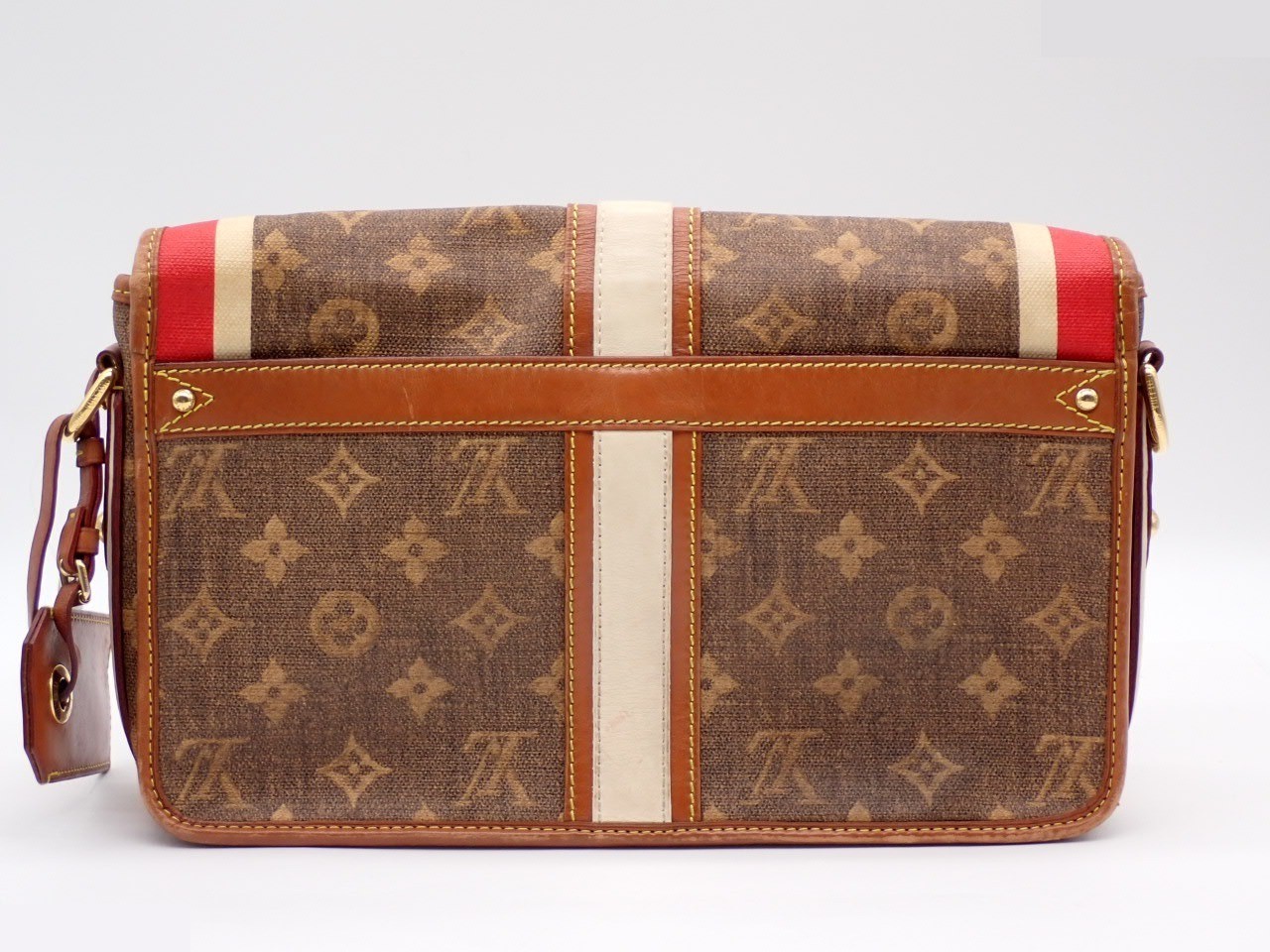 TISSE PARTE RAYURES SHOULDER BAG — view 2