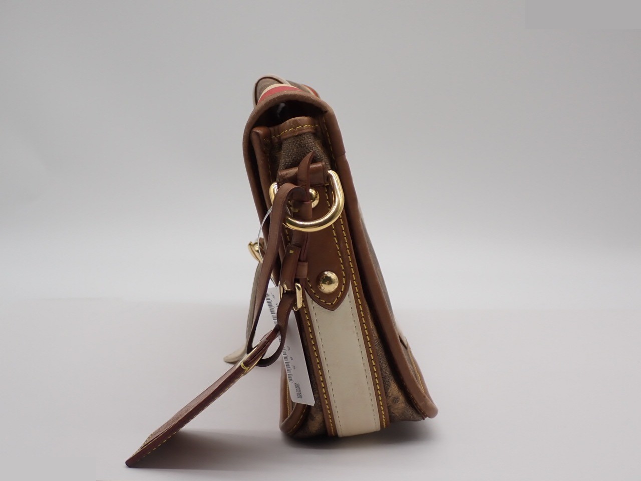 TISSE PARTE RAYURES SHOULDER BAG — view 4