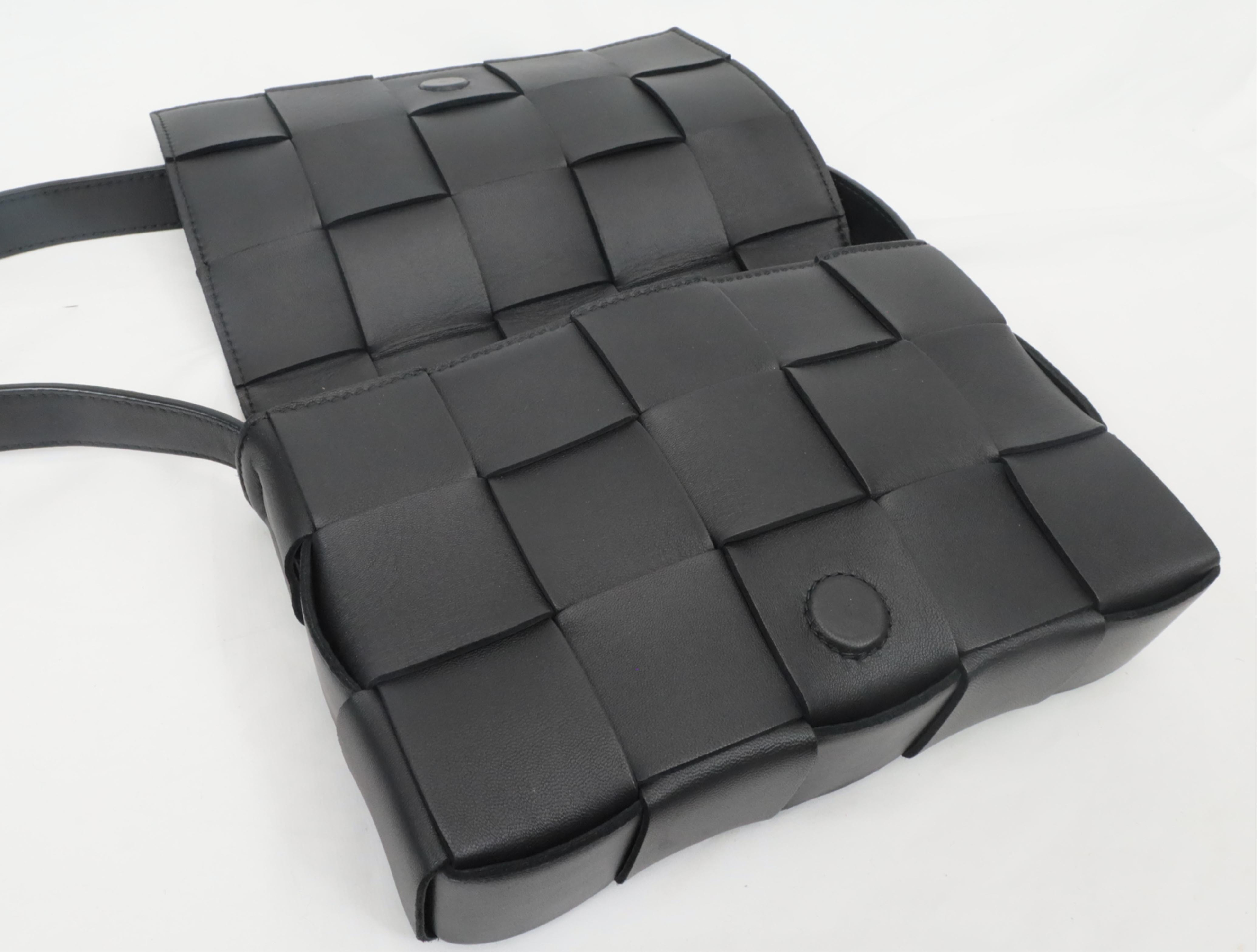 Cassette Black Shoulder Bag — view 8