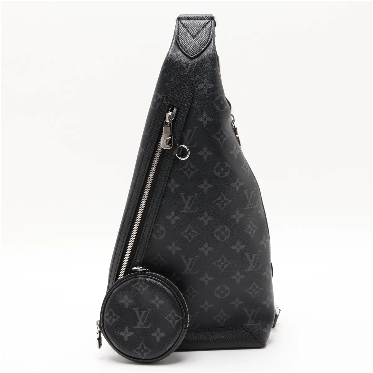 Monogram Eclipse Duo Sling Bag M30936 Black (RFID detected)