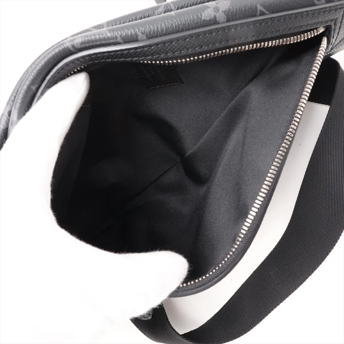 Monogram Eclipse Duo Sling Bag M30936 Black (RFID detected) — view 7