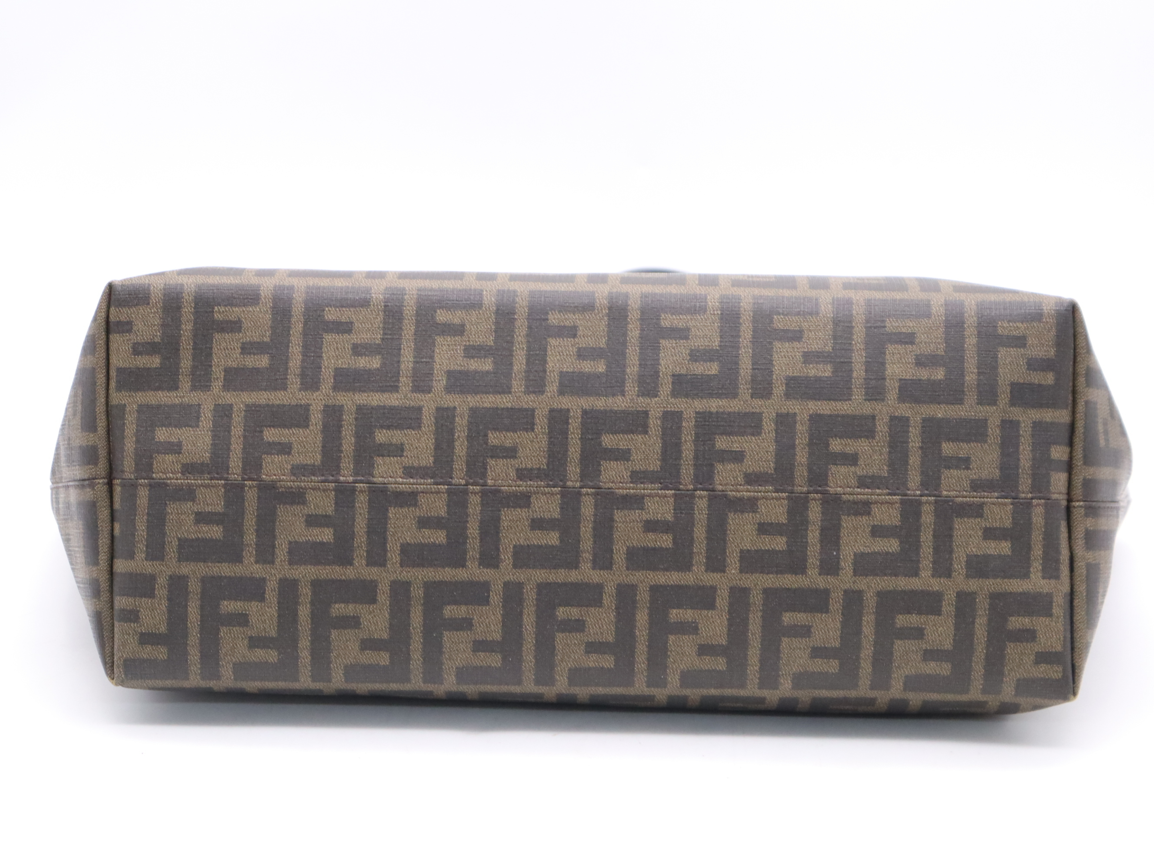 PVC Zucca Tote Bag, Leopard Print, Brown Tote Bag — view 4